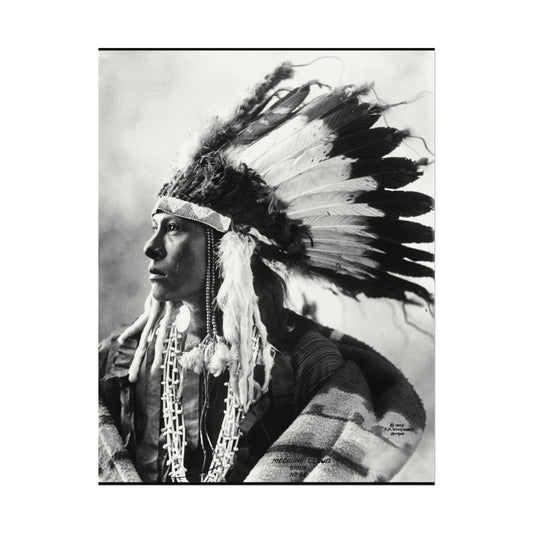 Echoes In Time – Western Textured Watercolor Matte Posters