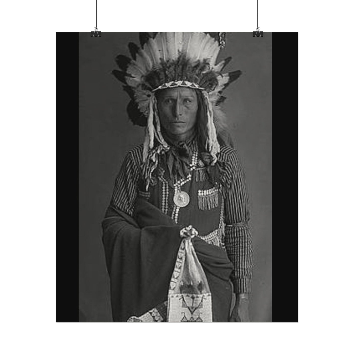 Still As The Wind Remembers – Western Textured Watercolor Matte Posters