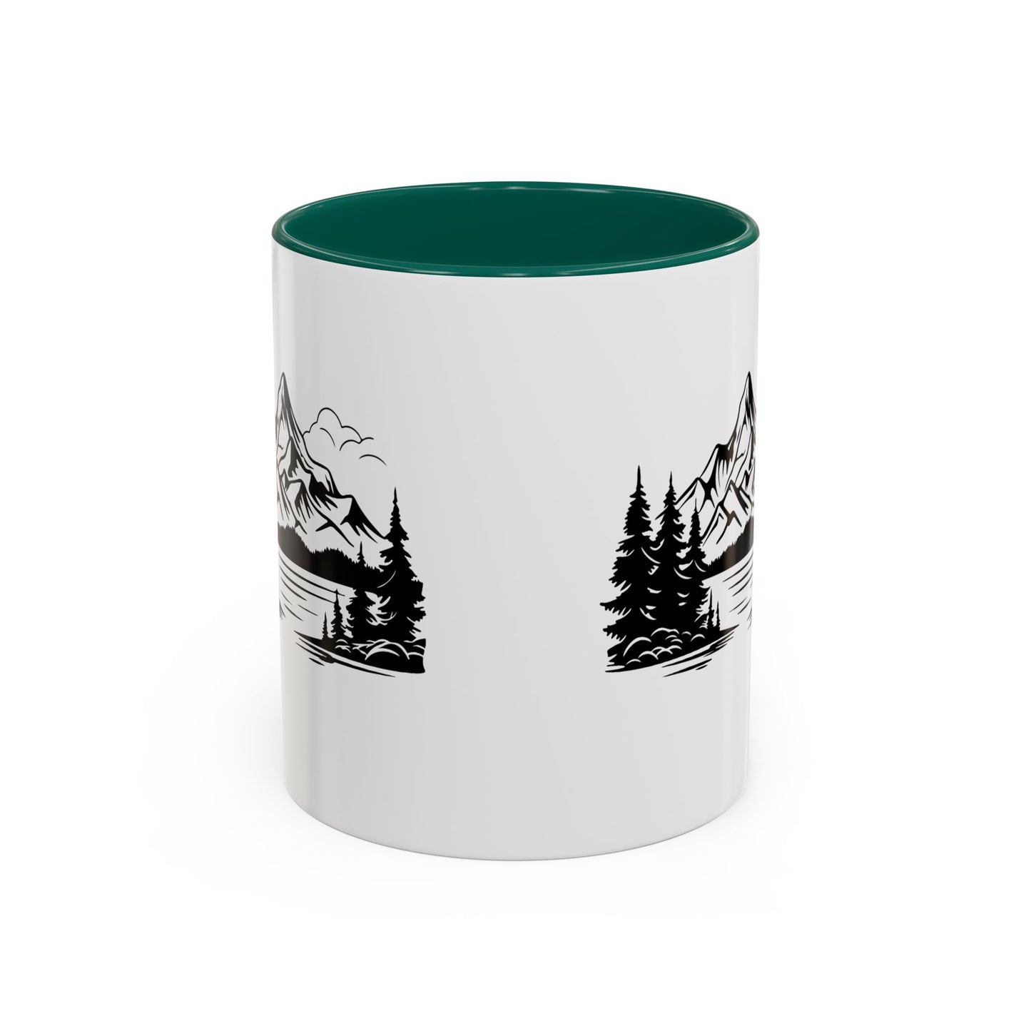 Mountain View Coffee Mug, Inspirational Nature Cup, Outdoor Lover Gift, Adventure Lover's Drinkware, Travel Mug
