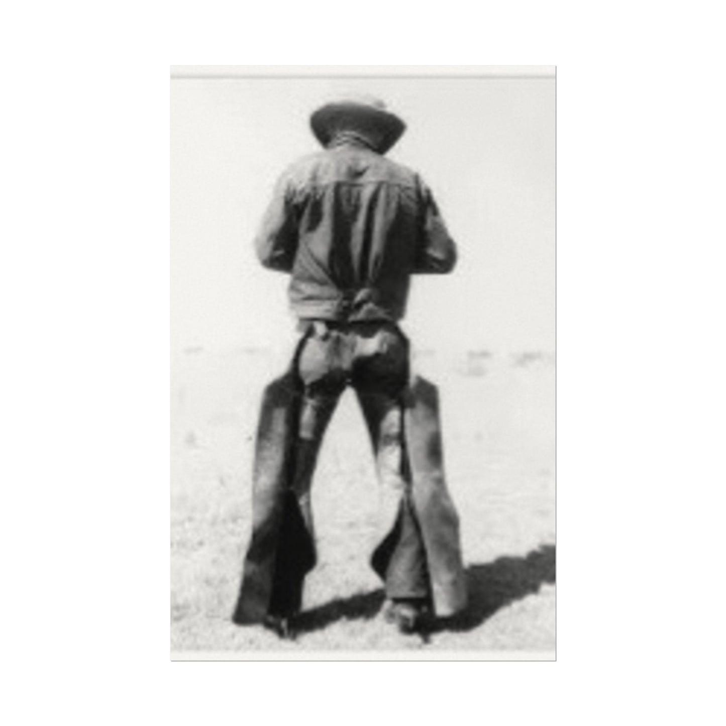 Chaps My Biscuits – Western Textured Watercolor Matte Posters