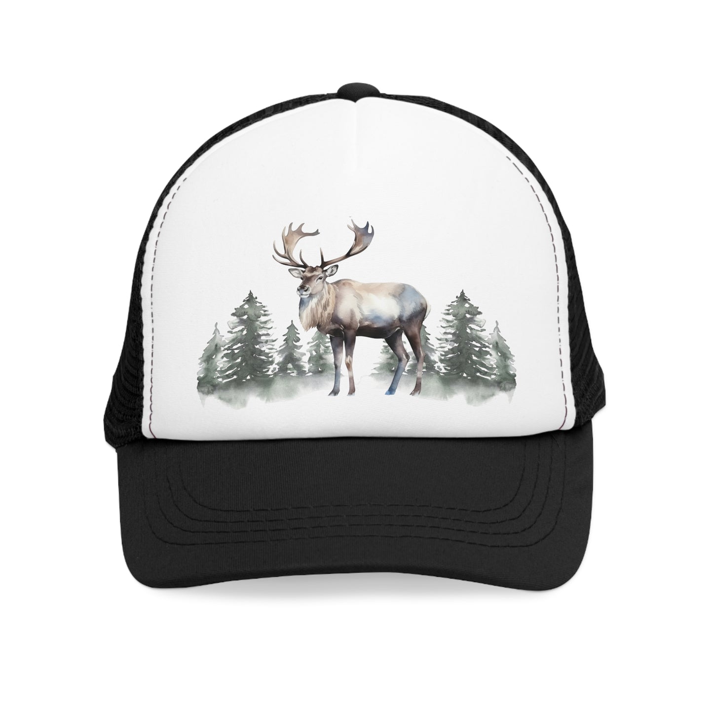 Deer forrest, Retro Trucker Hat, His & Her Gifts , Outdoor Accessory, Beer Lover Gift, Summer BBQ Essential