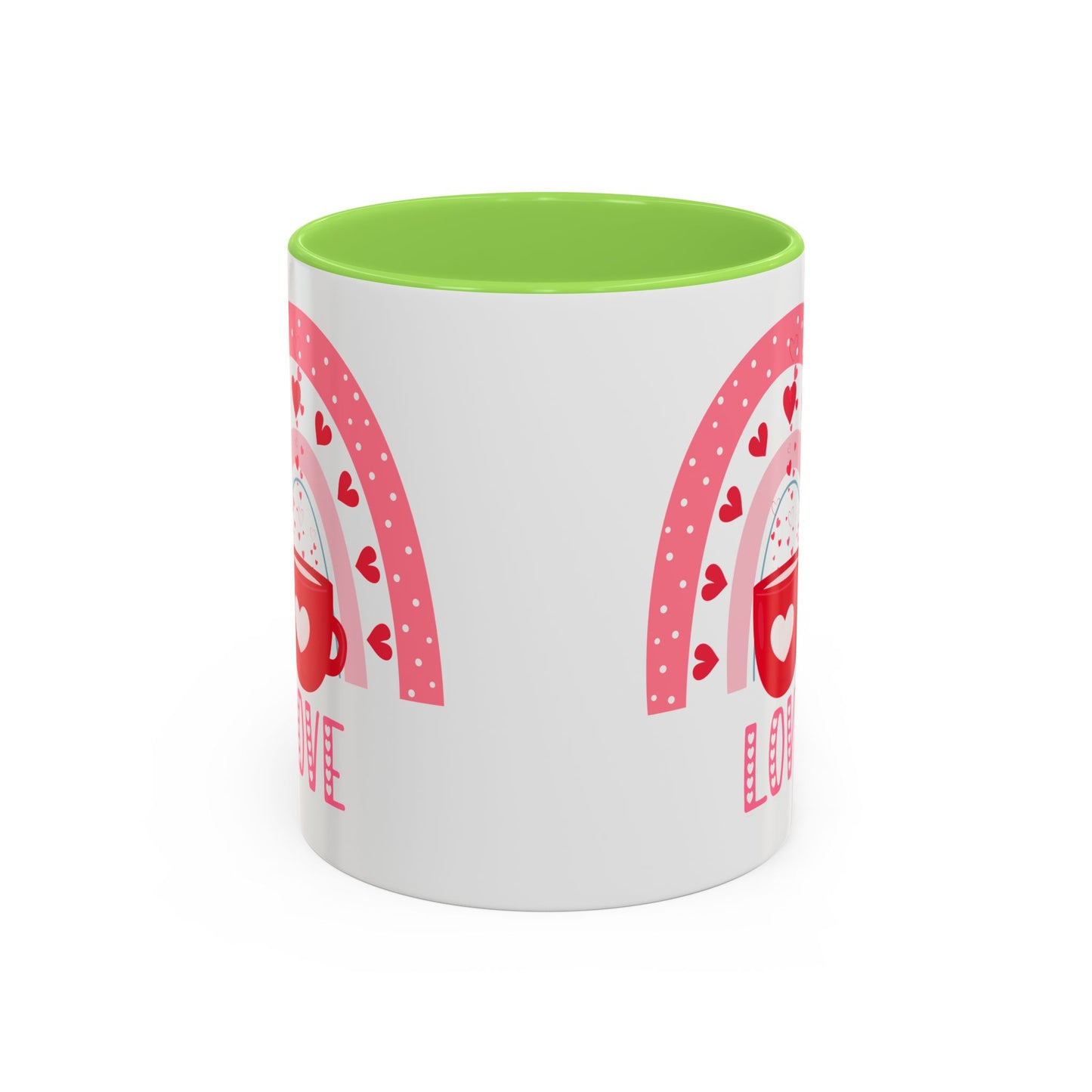 Rainbow Love Mug - Perfect for Valentine's Day, Couples, Self-Care, Gift for Her, Coffee Lovers