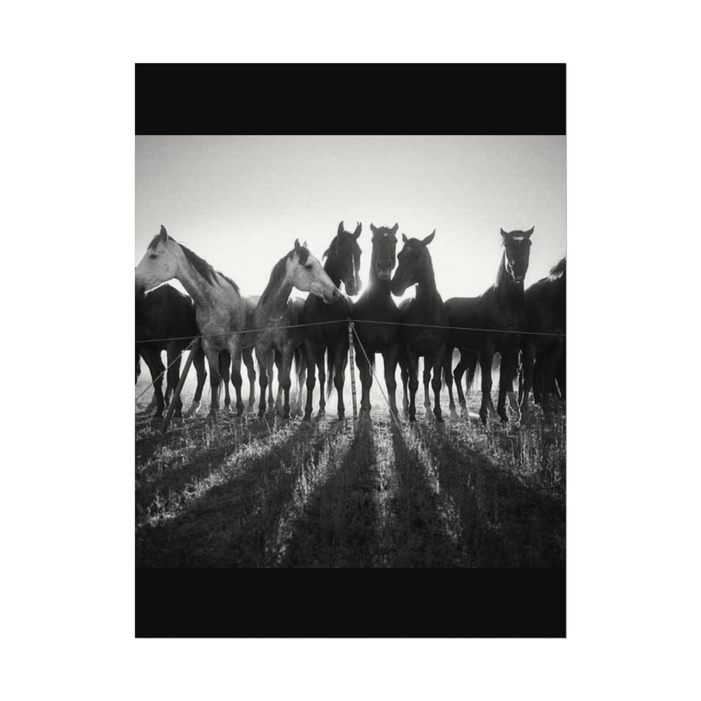 When Dawn Breaks – Western Textured Watercolor Matte Posters