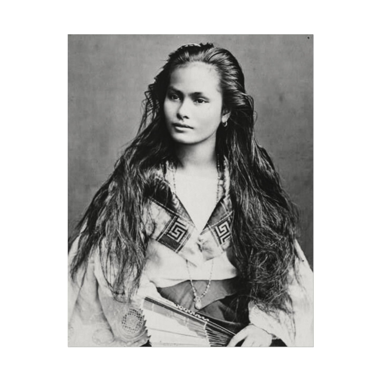 Daughter Of The Nation– Western Textured Watercolor Matte Posters