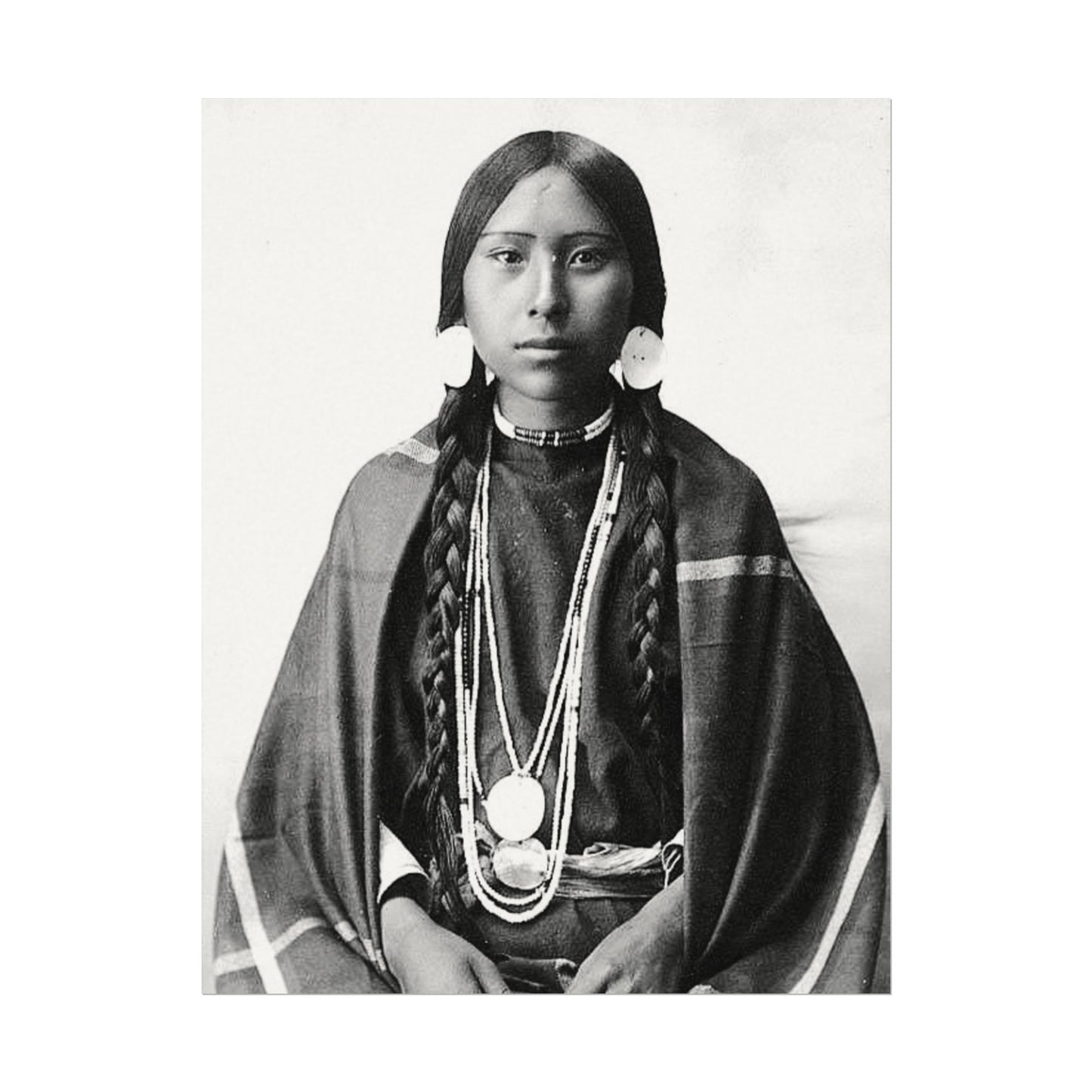 1915 Spokane Beauty – Western Textured Watercolor Matte Posters