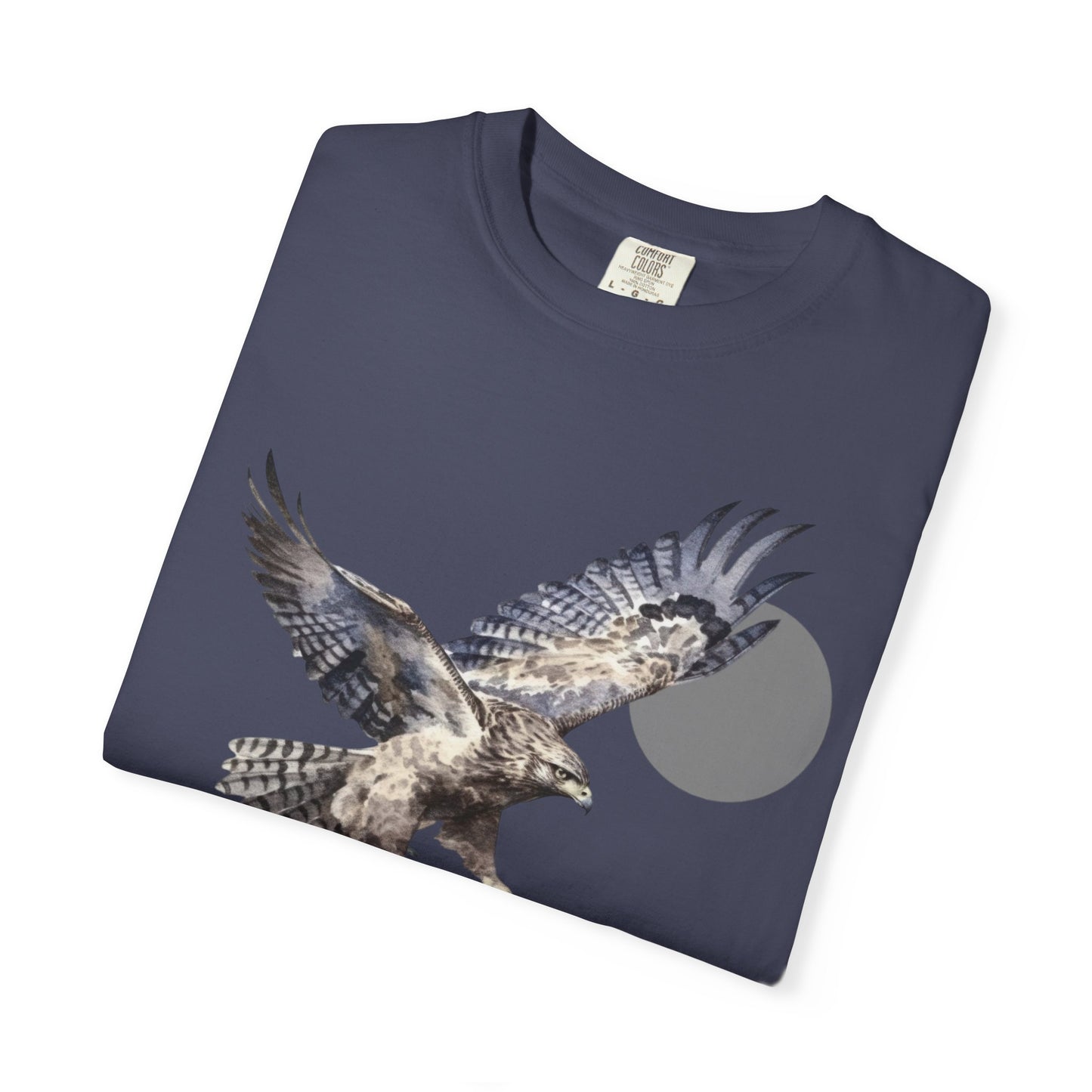 Flying High Wildlife Adventure Tee Unisex Garment-Dyed T-shirt, Boho Nature Tee, Camping Shirt, Adventure Apparel, Gift for Wilderness Lovers