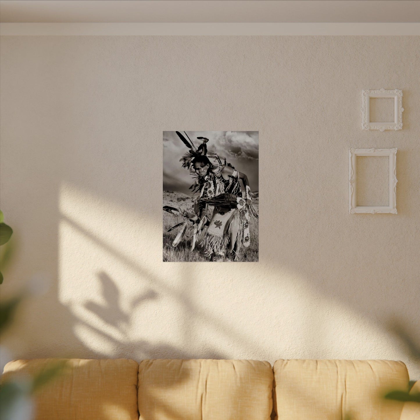 The Dancing Spirit – Western Textured Watercolor Matte Posters