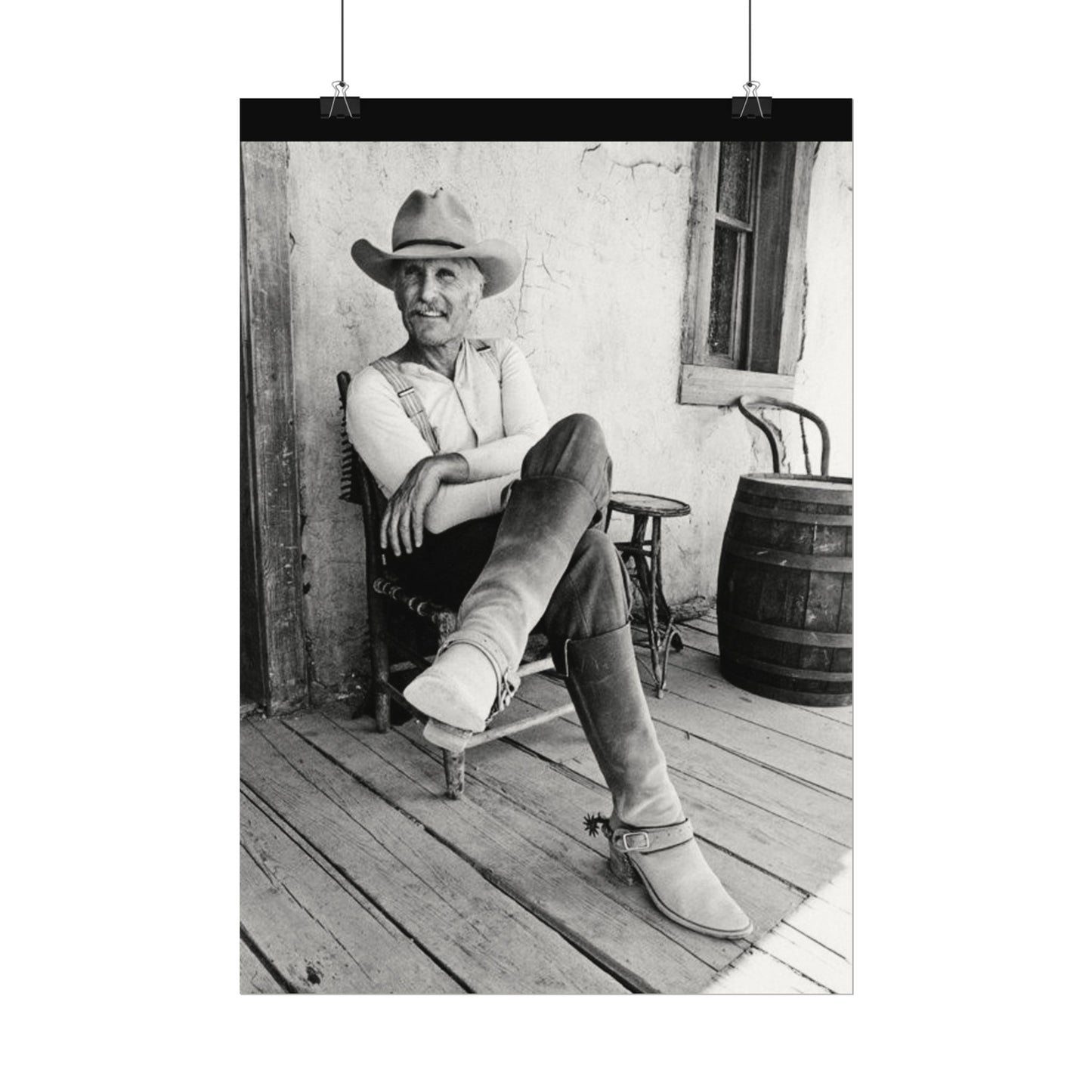 The Lonesome Dove – Western Textured Watercolor Matte Posters