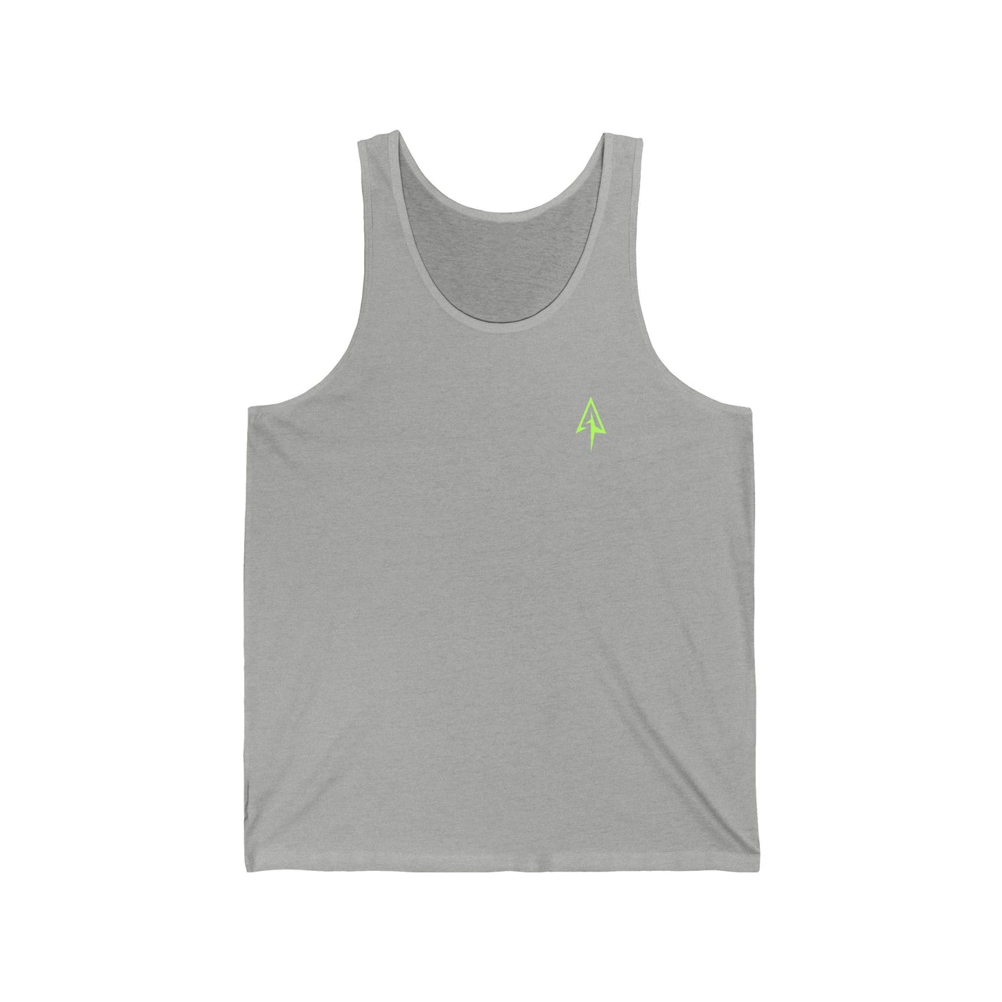 Arrow Ridge Unisex Jersey Tank Top with Scenic Graphic, Summer Casual Wear, Adventure Tank, Perfect for Hiking or Beach Days, Gift for Nature Lovers