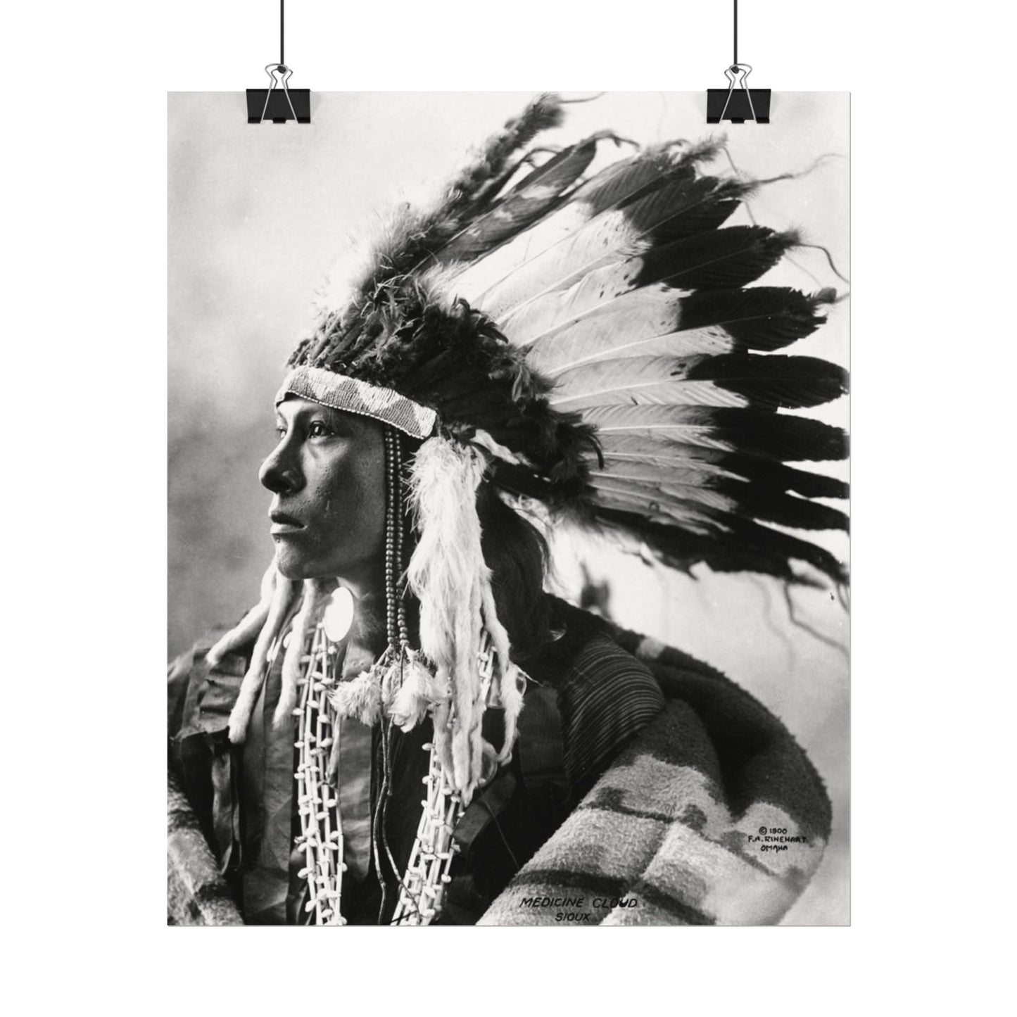 Echoes In Time – Western Textured Watercolor Matte Posters