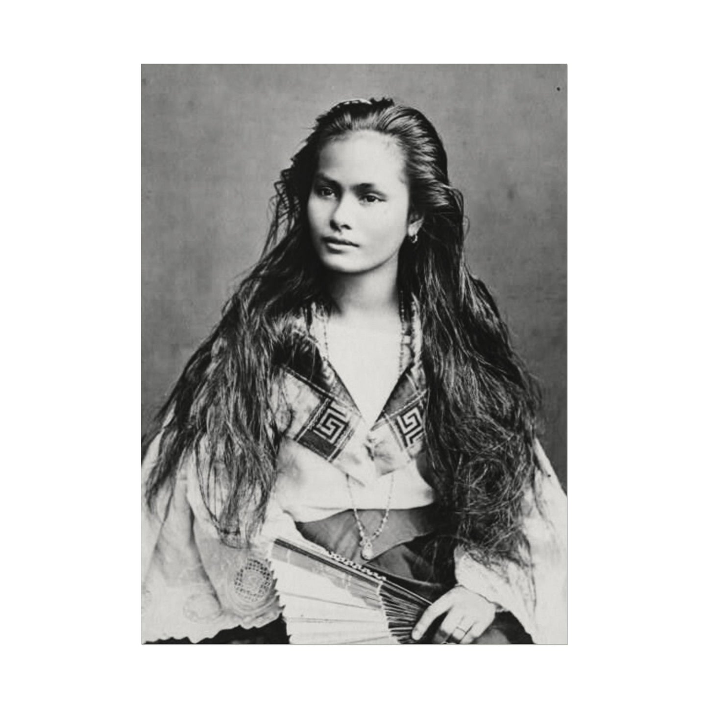 Daughter Of The Nation– Western Textured Watercolor Matte Posters