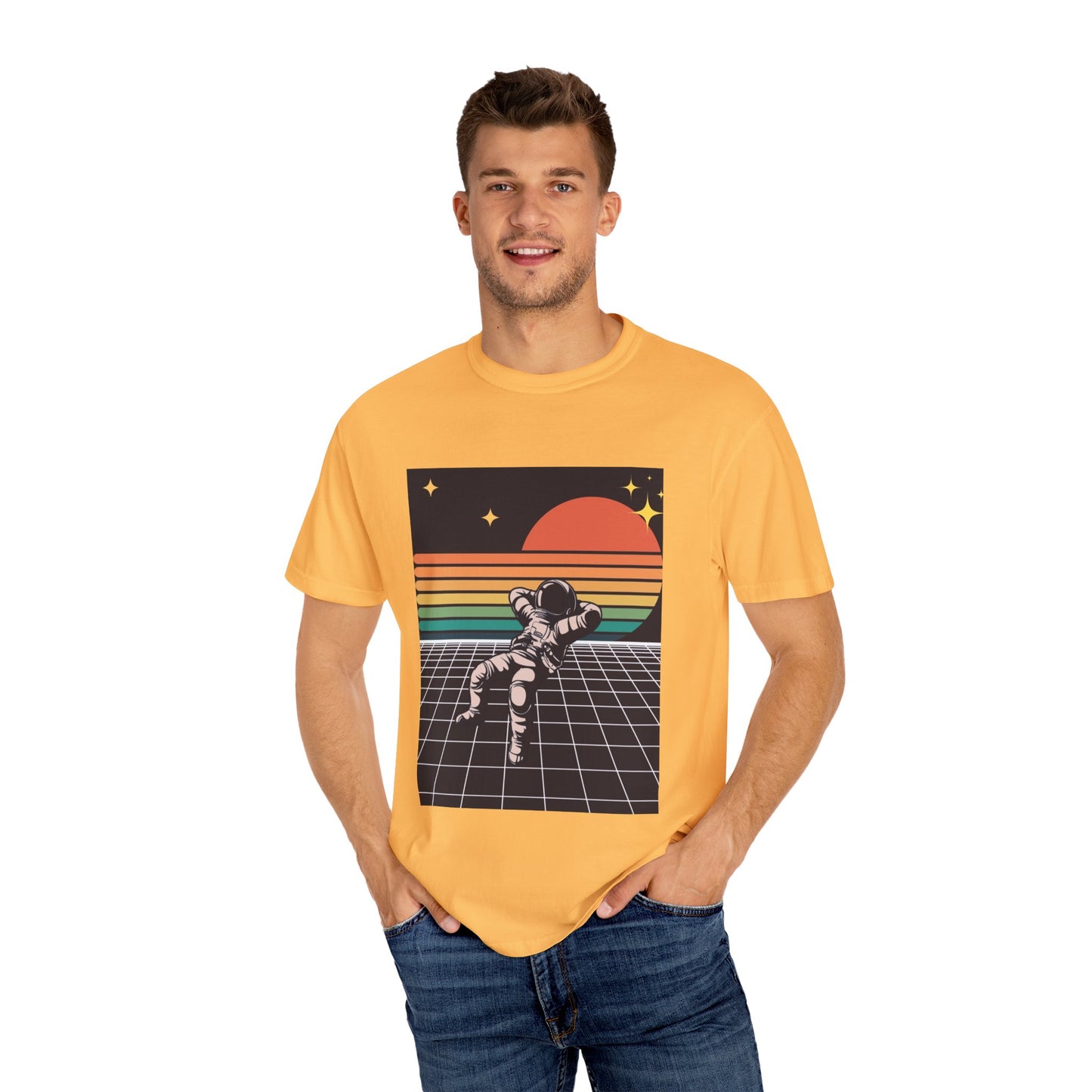 Astronaut Grid, Perfect for Space Enthusiasts, Concerts, Music Lovers, Festival Wear, Gift for Musicians, Casual Style