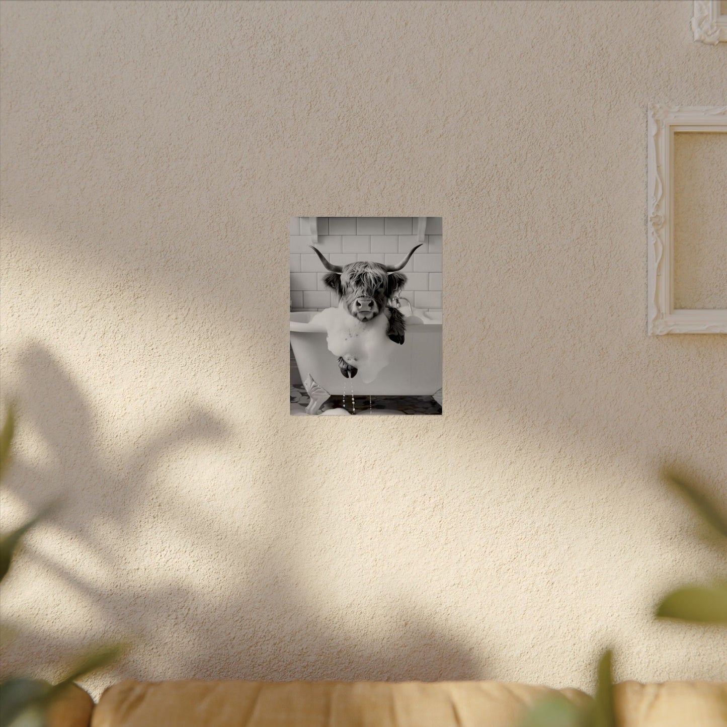 Hoofs & Suds – Western Textured Watercolor Matte Posters