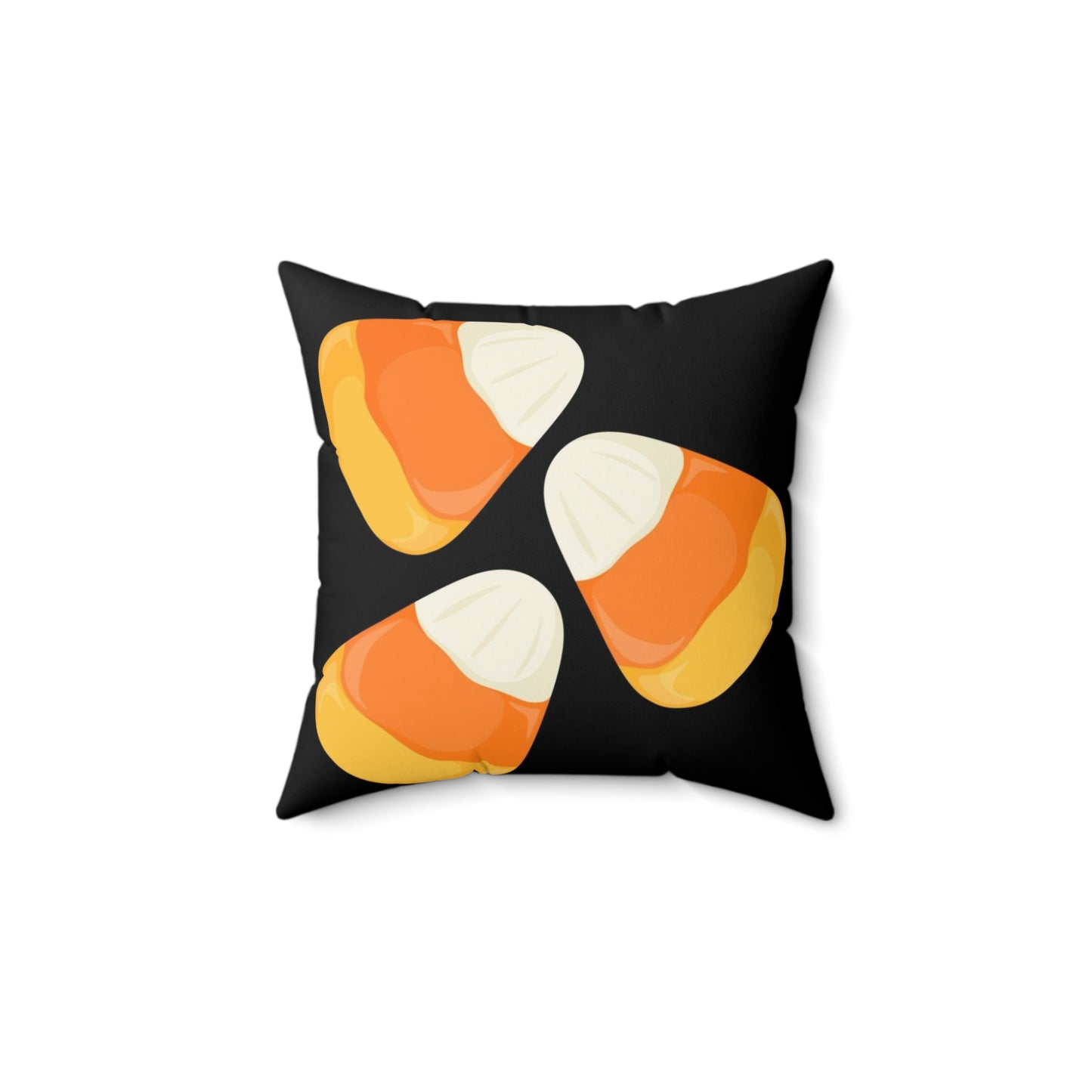 2 in 1 Candy Corn & Jill Happy Halloween Throw Pillow, Cozy Faux Suede, Seasonal Decor, Halloween, Unique Gift Idea
