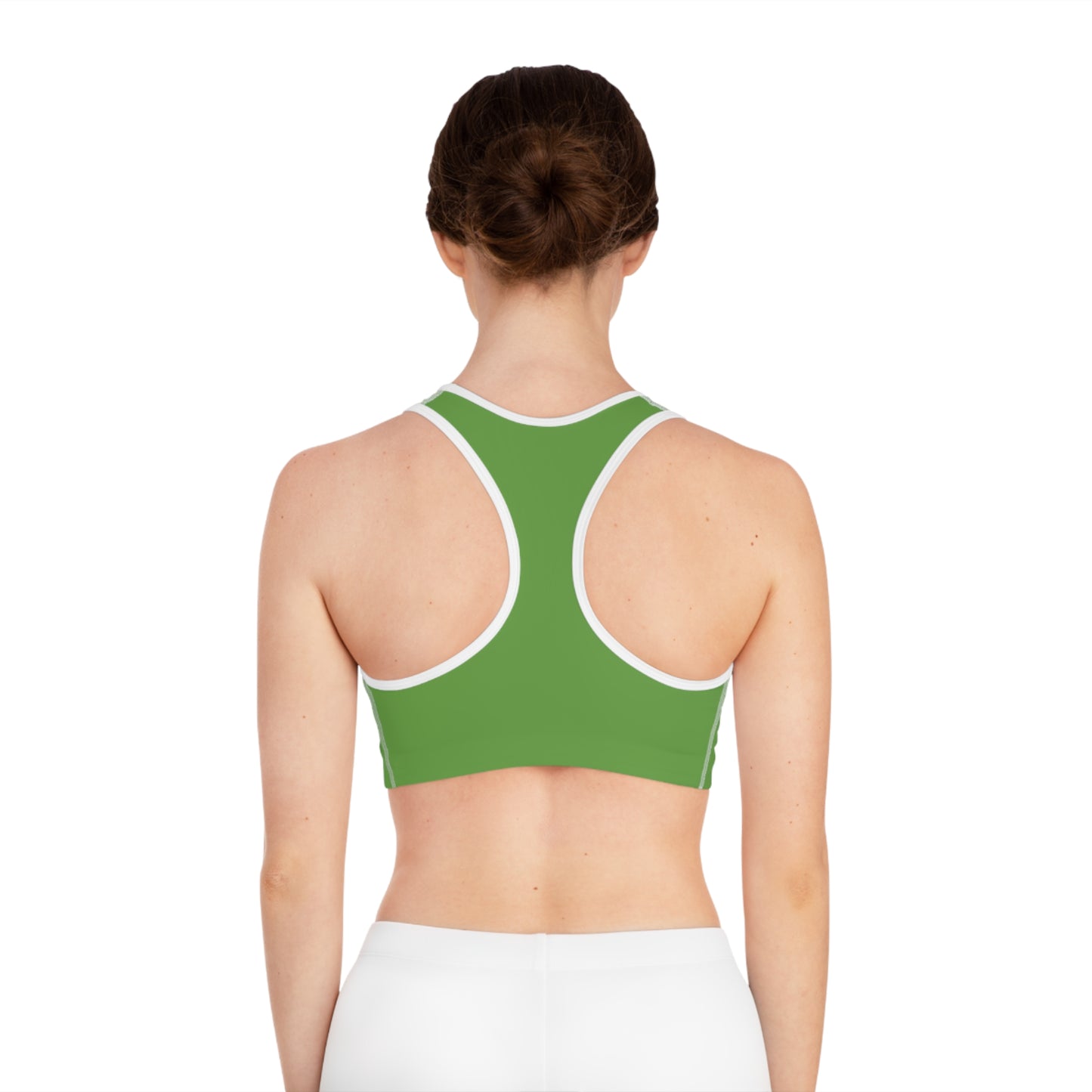 Arrow Ridge Green Stylish Sports Bra for Active Women, Workout Top, Gym Essential, Fitness Apparel, Athleisure Wear, Yoga Gear