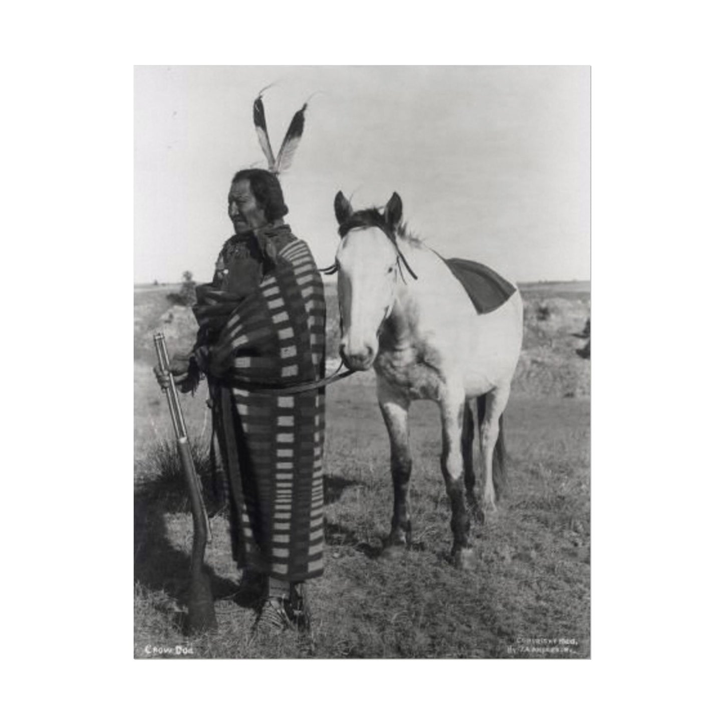 Sacred Ties – Western Textured Watercolor Matte Posters