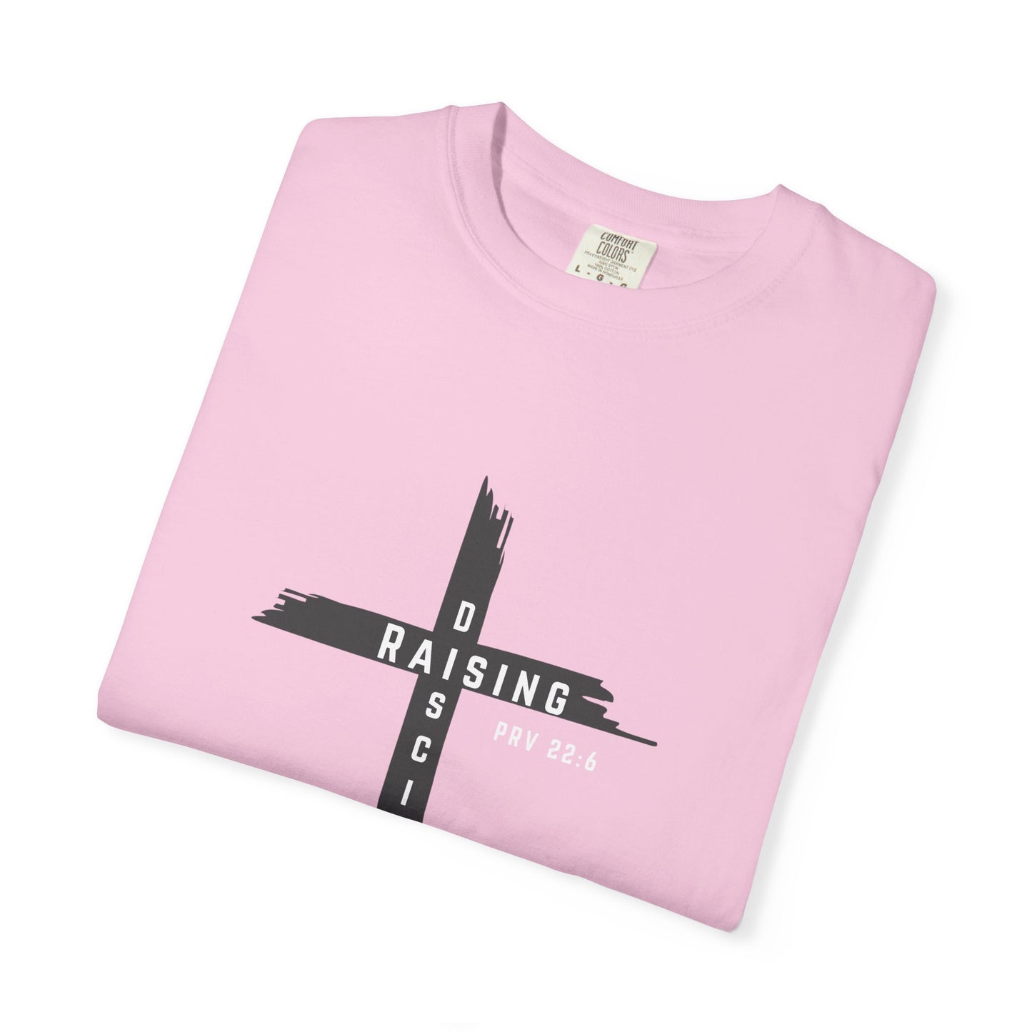 Raising Disciple Garment-Dyed T-Shirt for Faith Wear, Christian Apparel, Spiritual Gift, Youth Group Outfit, Church Merchandise,