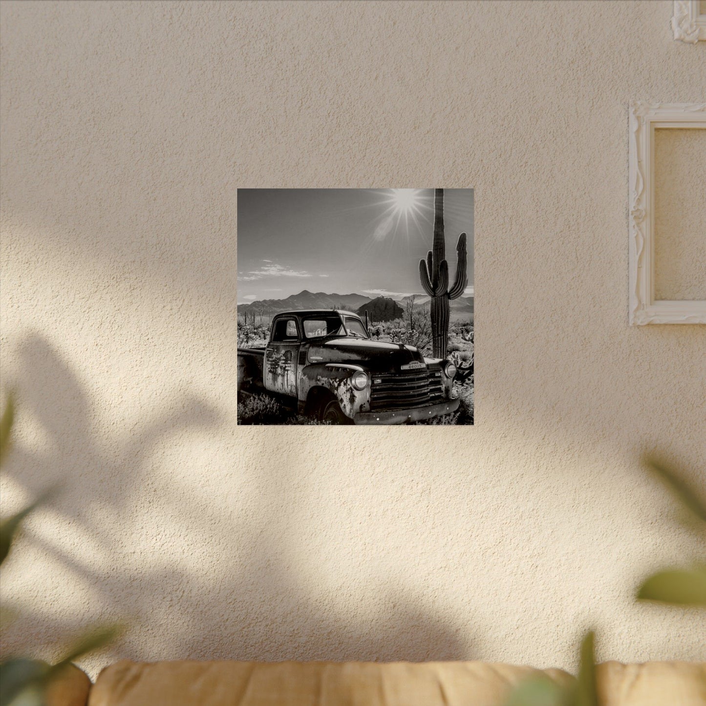 Deserted Wasteland – Western Textured Watercolor Matte Posters