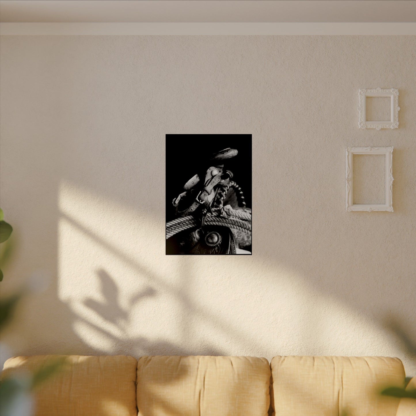 Saddle Up – Western Textured Watercolor Matte Posters