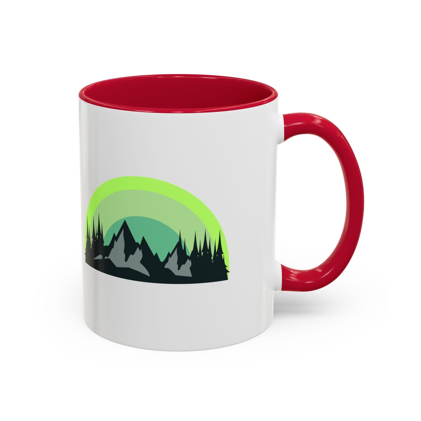 Nature-Inspired Colorful Mug | Perfect Gift for Outdoors Lovers, Campers, Coffee Lovers, Unique Housewarming Gift, 11oz 15oz