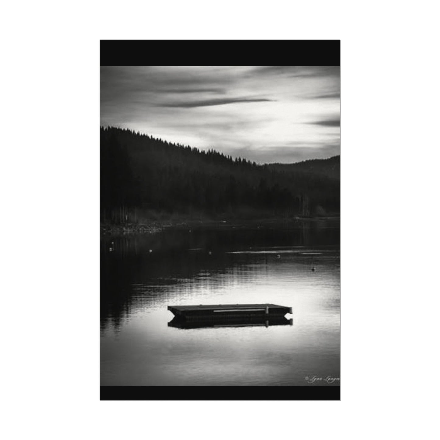 He Leads Me Beside Still Waters – Western Textured Watercolor Matte Posters