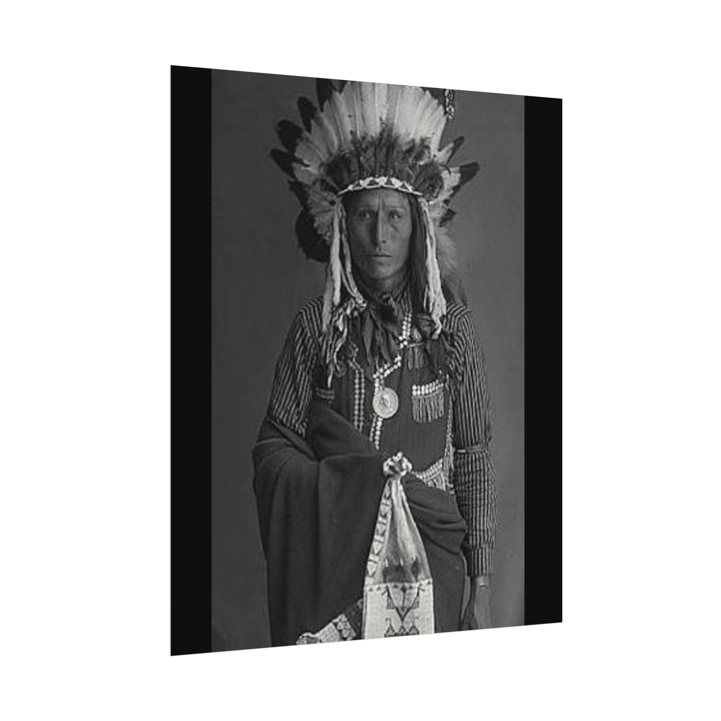 Still As The Wind Remembers – Western Textured Watercolor Matte Posters