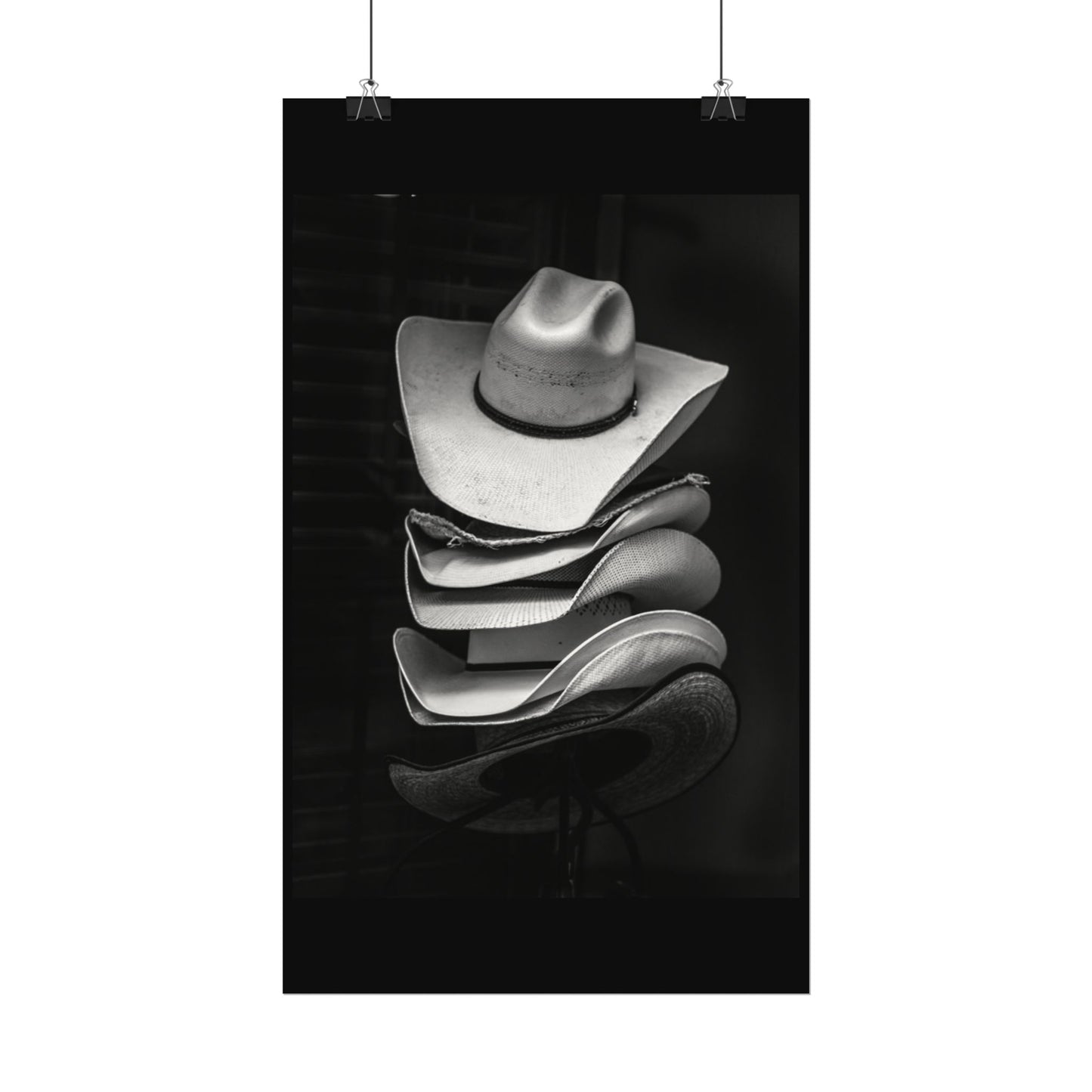 I Tip My Hat To The Keeper Of The Stars– Western Textured Watercolor Matte Posters