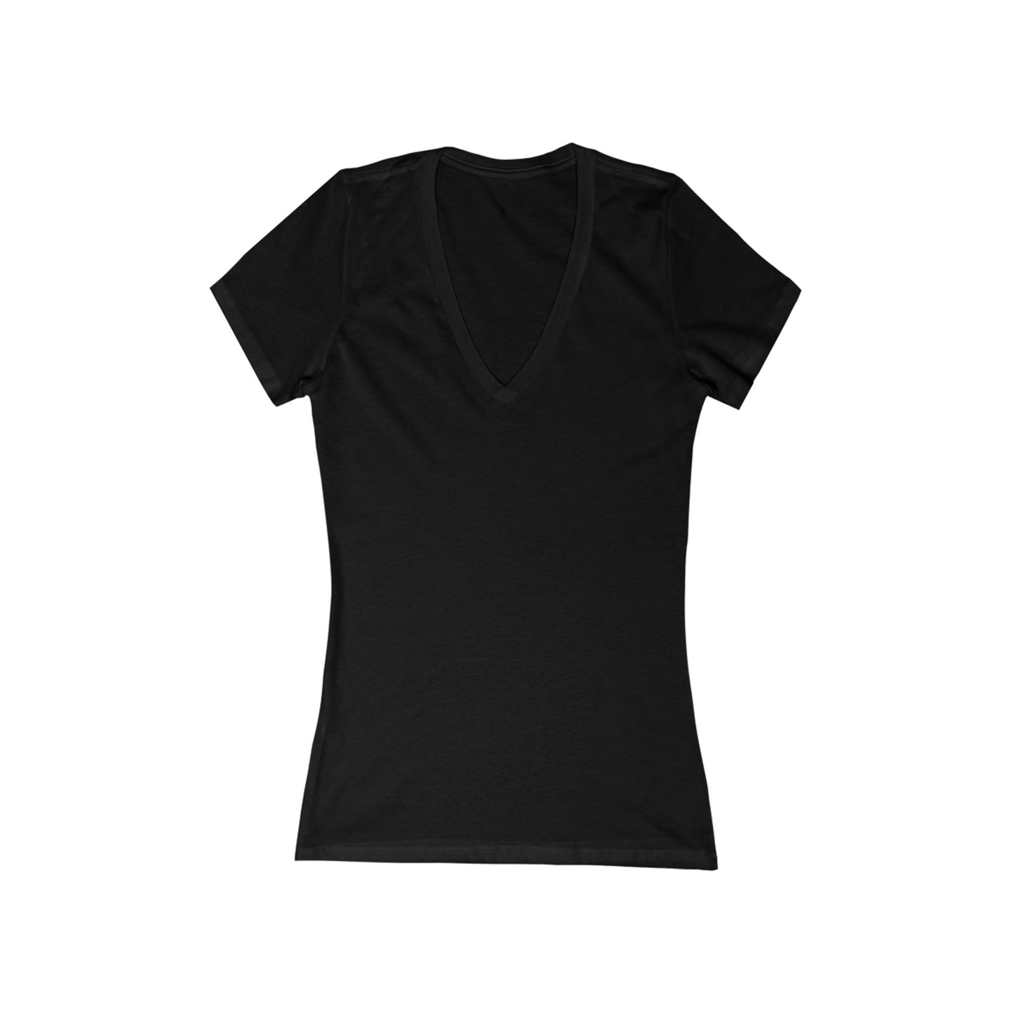 Deep Drift Women's V-Neck Tee - Casual Style, Gift for Beach Lovers, Summer Wear, Travel Outfit, Comfortable Tee