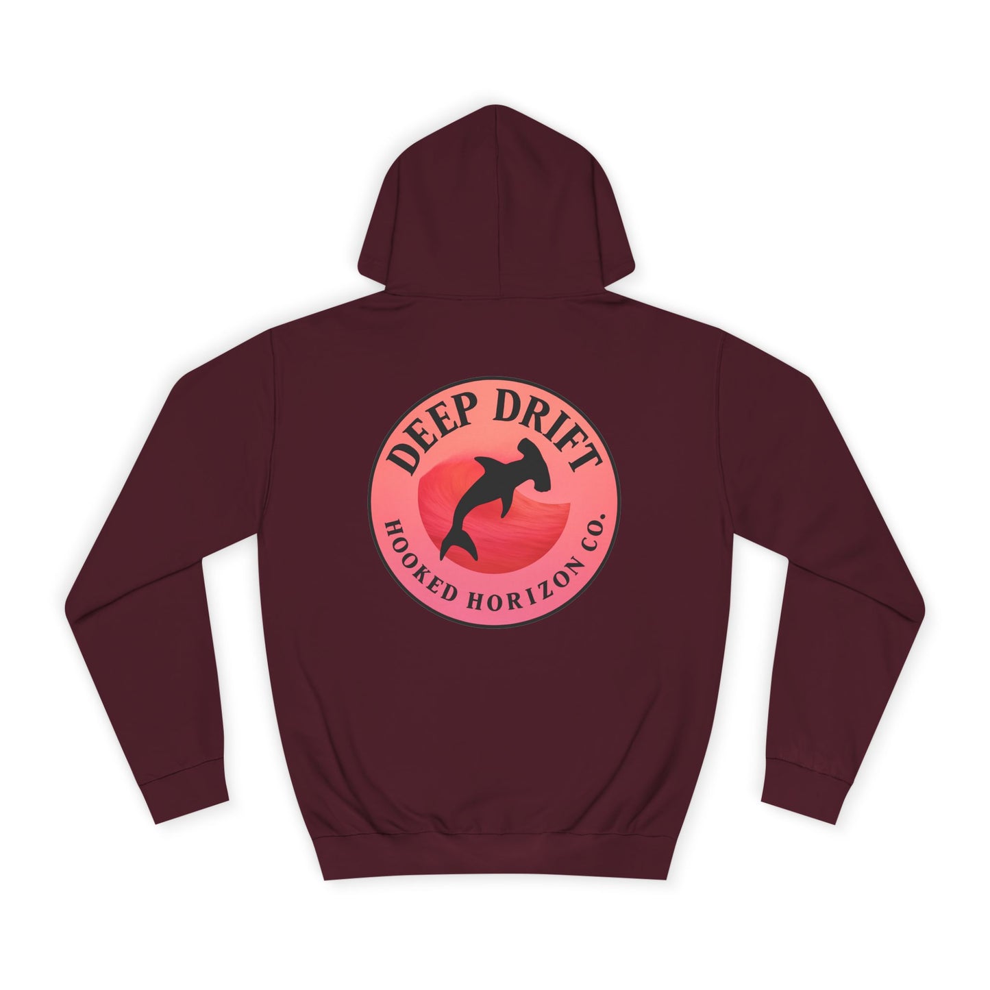 Deep Drift Unisex College Hoodie, Trendy Sweatshirt, Casual Wear, Gift for Students, Nautical Fashion, Beach Vibes Apparel