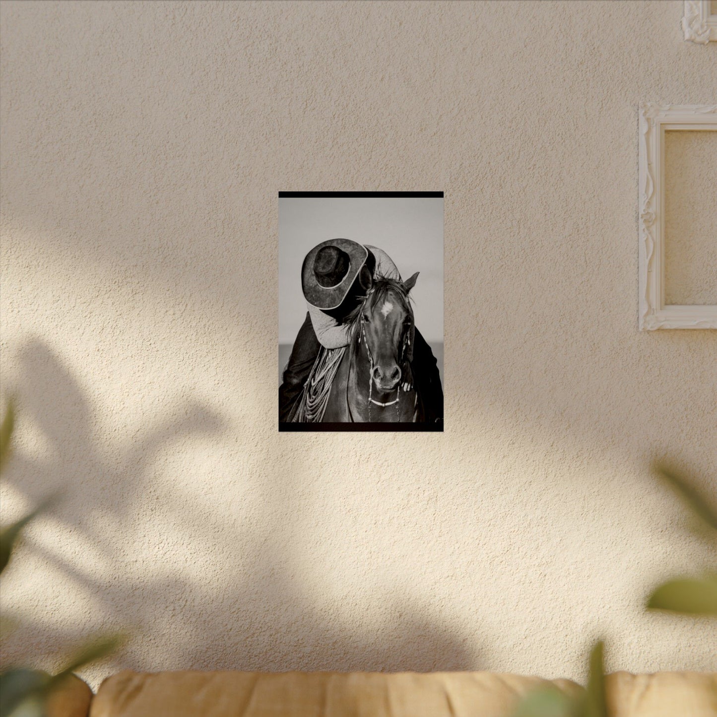 Where The Trail Ends – Western Textured Watercolor Matte Posters