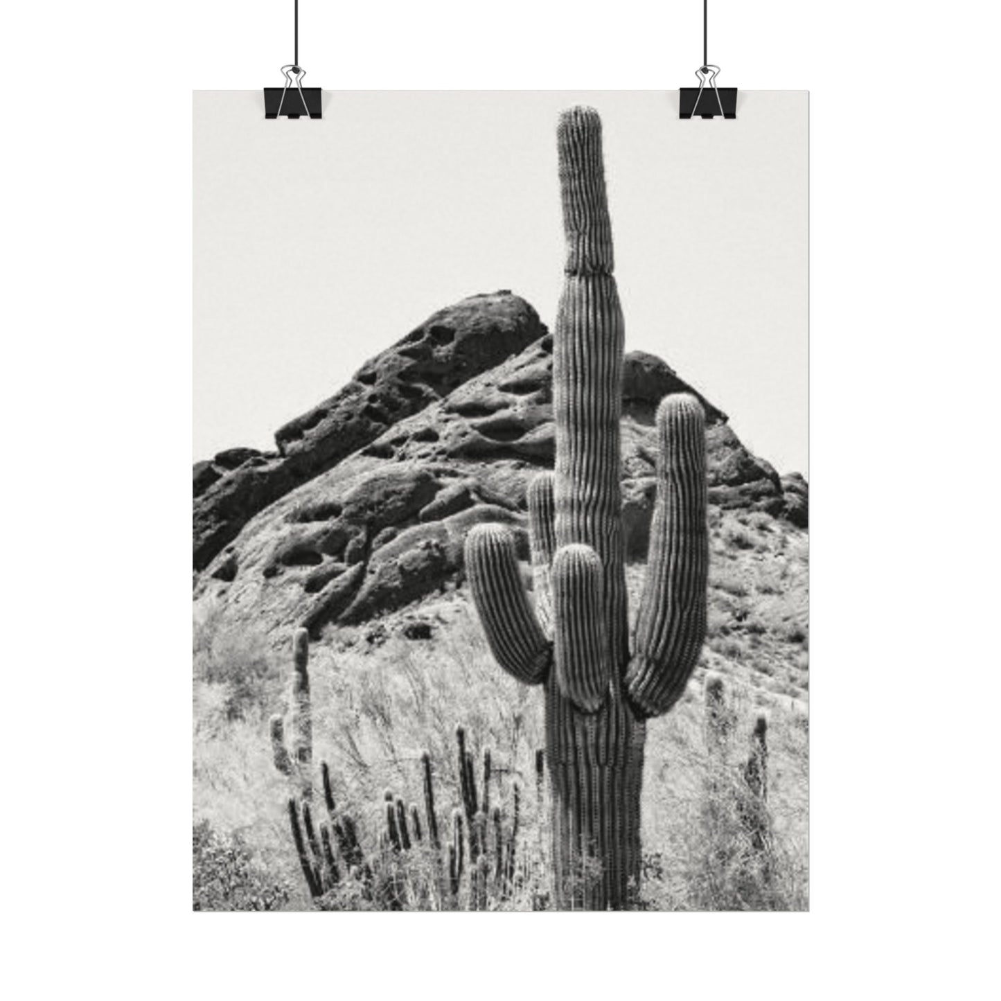 Reach For The Sky – Western Textured Watercolor Matte Posters