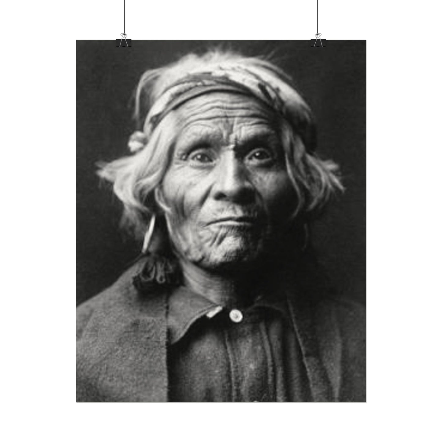 Iorn In His Silence – Western Textured Watercolor Matte Posters