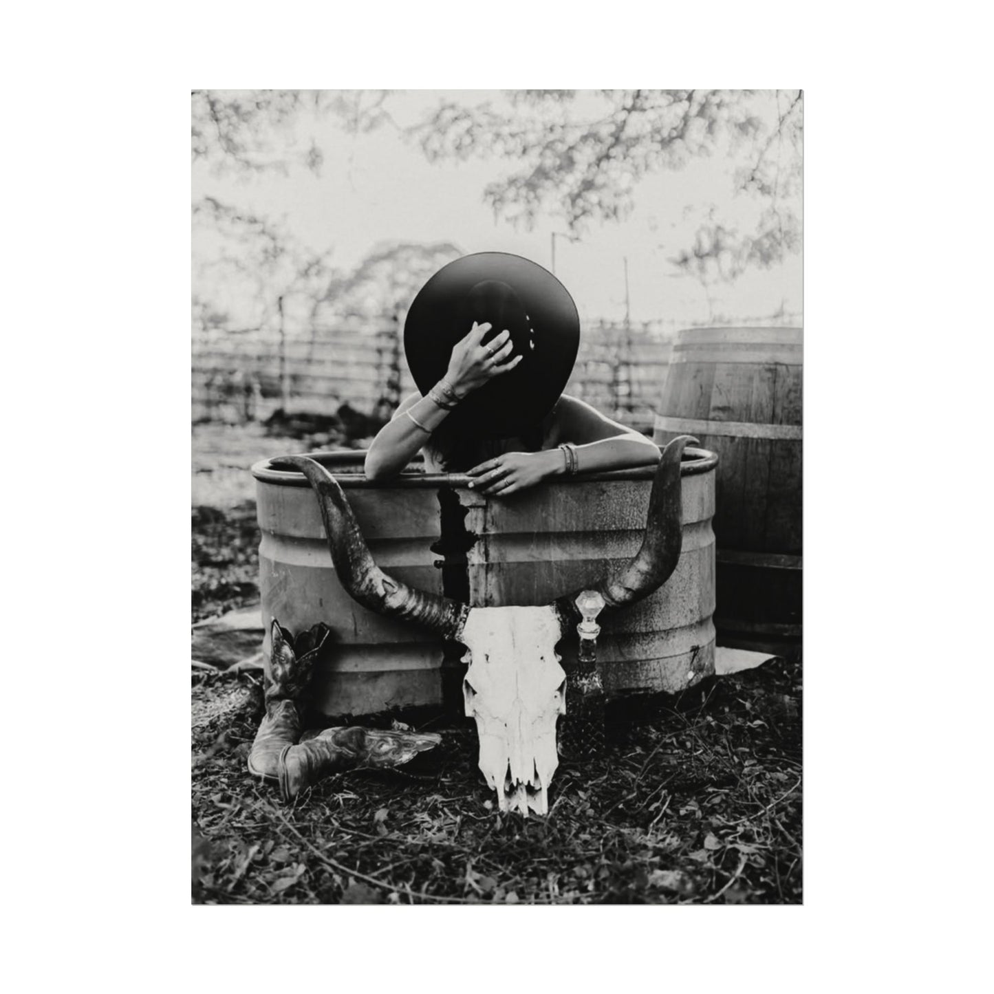 Unapologetically Wild – Western Textured Watercolor Matte Posters