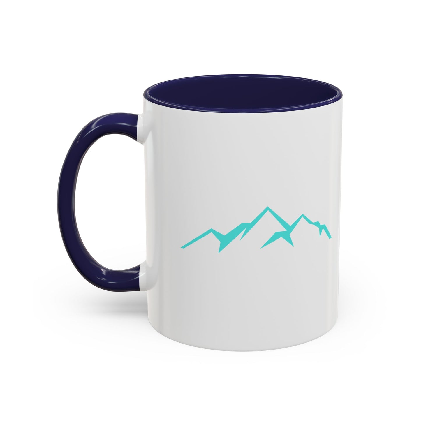 Mountain Vibes Accent Coffee Mug, Unique Gift for Nature Lovers, Adventure Mug, Hiking Enthusiast, 11oz, 15oz
