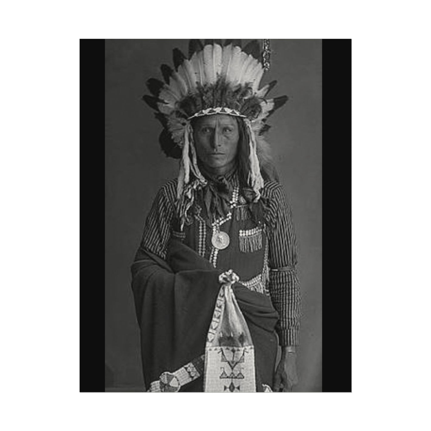 Still As The Wind Remembers – Western Textured Watercolor Matte Posters