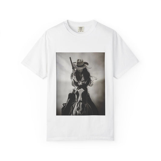 Vintage Cowboy Graphic T-Shirt, Unisex Tee for Rodeo Fans, Western Style Shirt, Gift for Horse Lovers, Casual Fashion Top, Perfect for