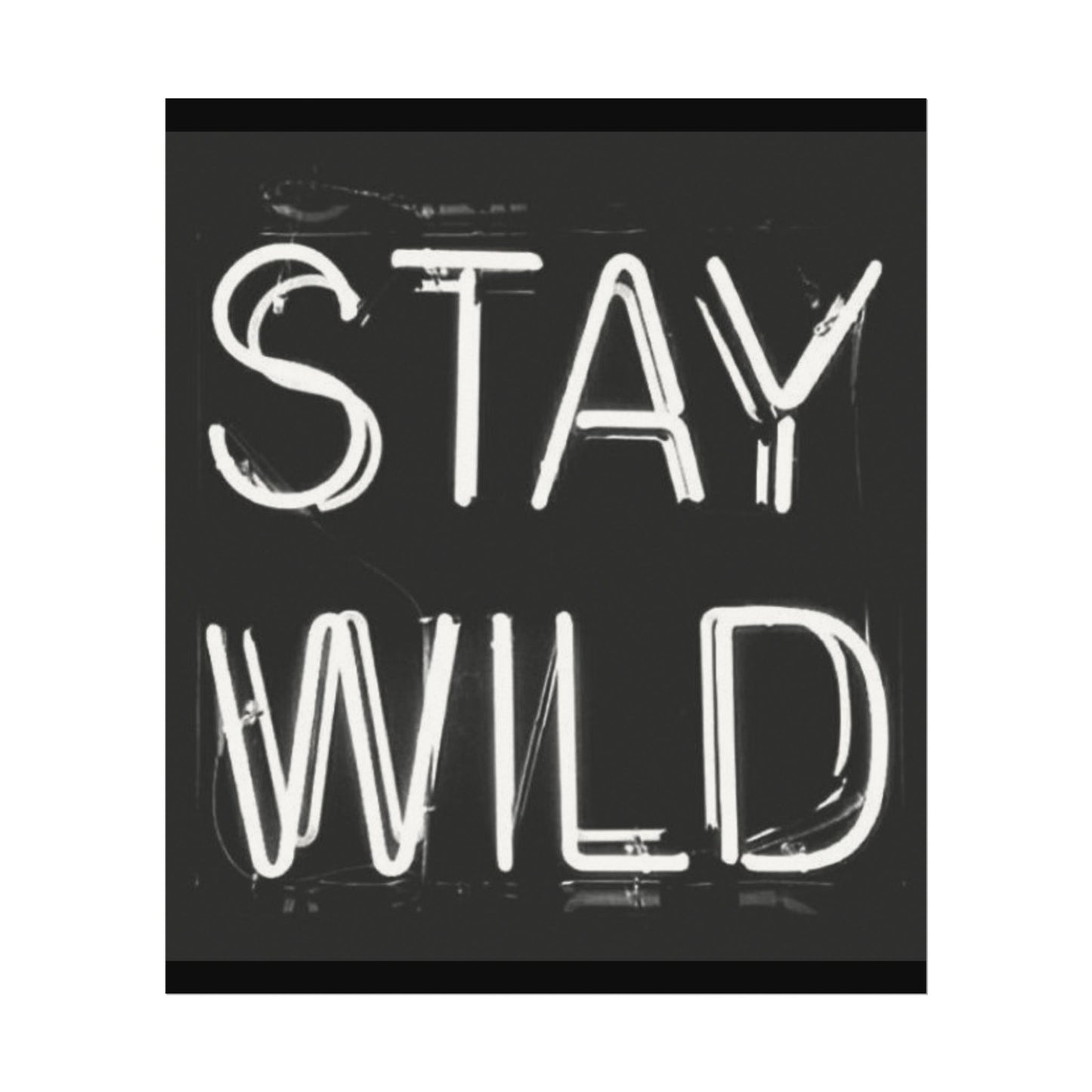 Stay Wild – Western Textured Watercolor Matte Posters