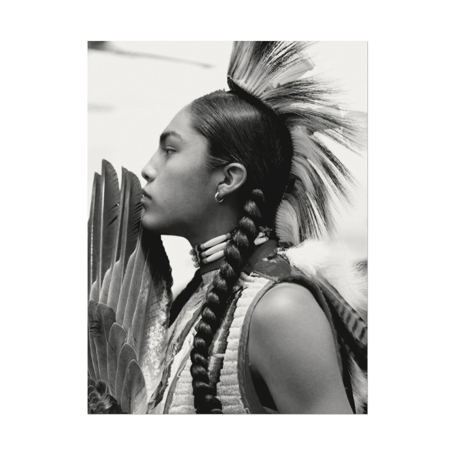 Soar High On Wings Like Eagles – Western Textured Watercolor Matte Posters