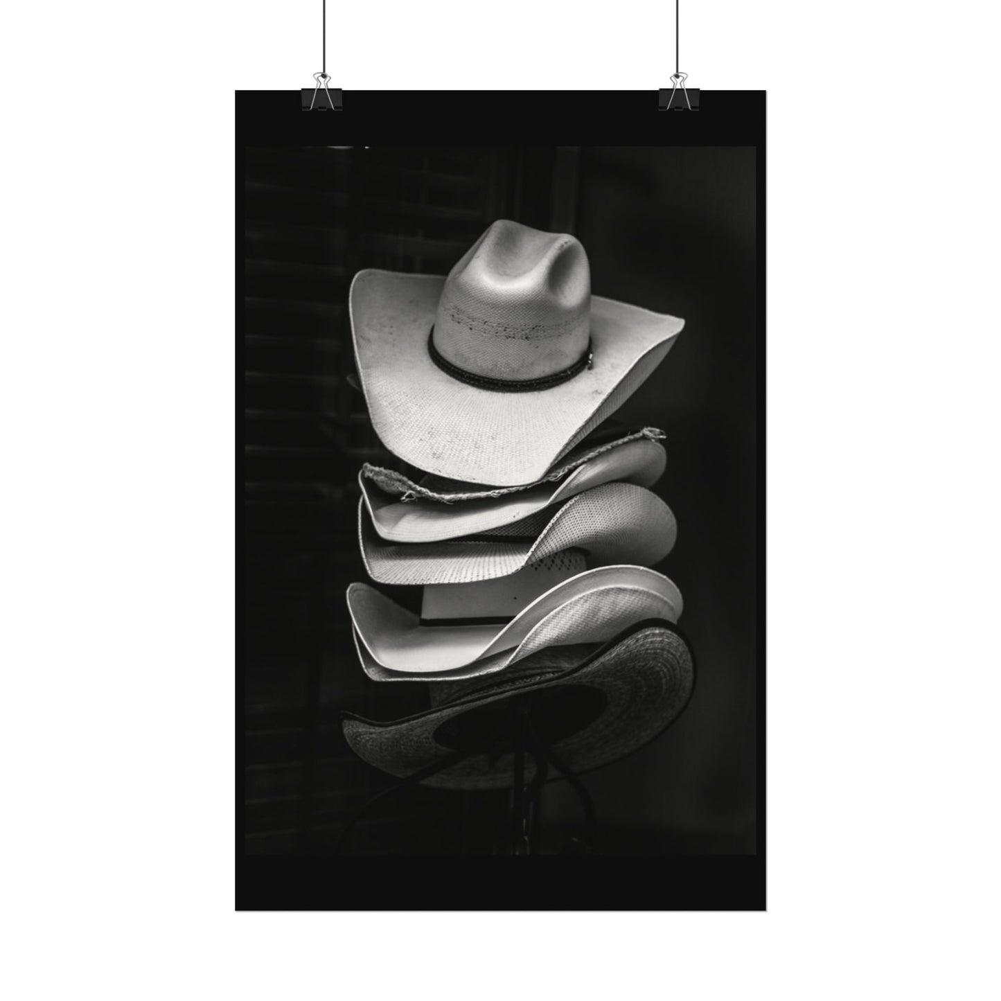 I Tip My Hat To The Keeper Of The Stars– Western Textured Watercolor Matte Posters