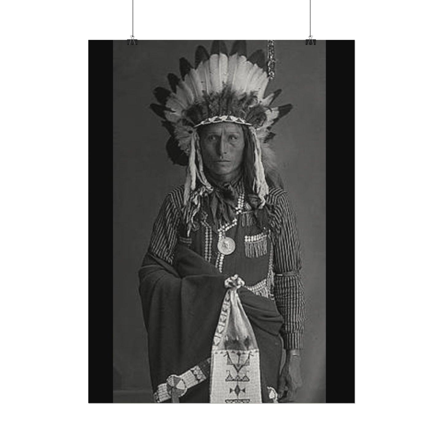 Still As The Wind Remembers – Western Textured Watercolor Matte Posters