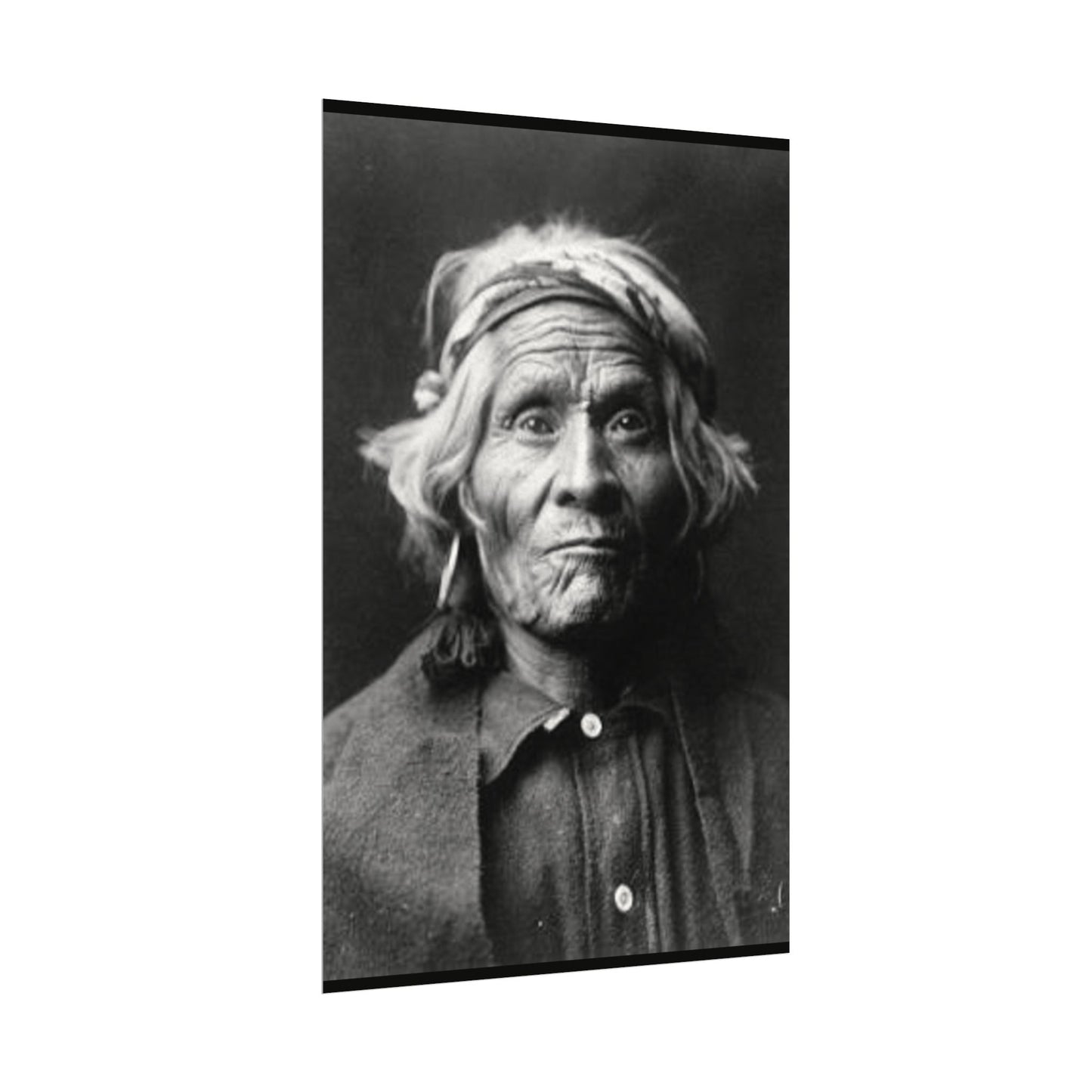 Iorn In His Silence – Western Textured Watercolor Matte Posters