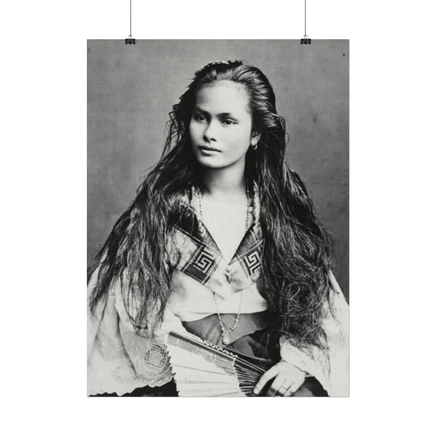 Daughter Of The Nation– Western Textured Watercolor Matte Posters