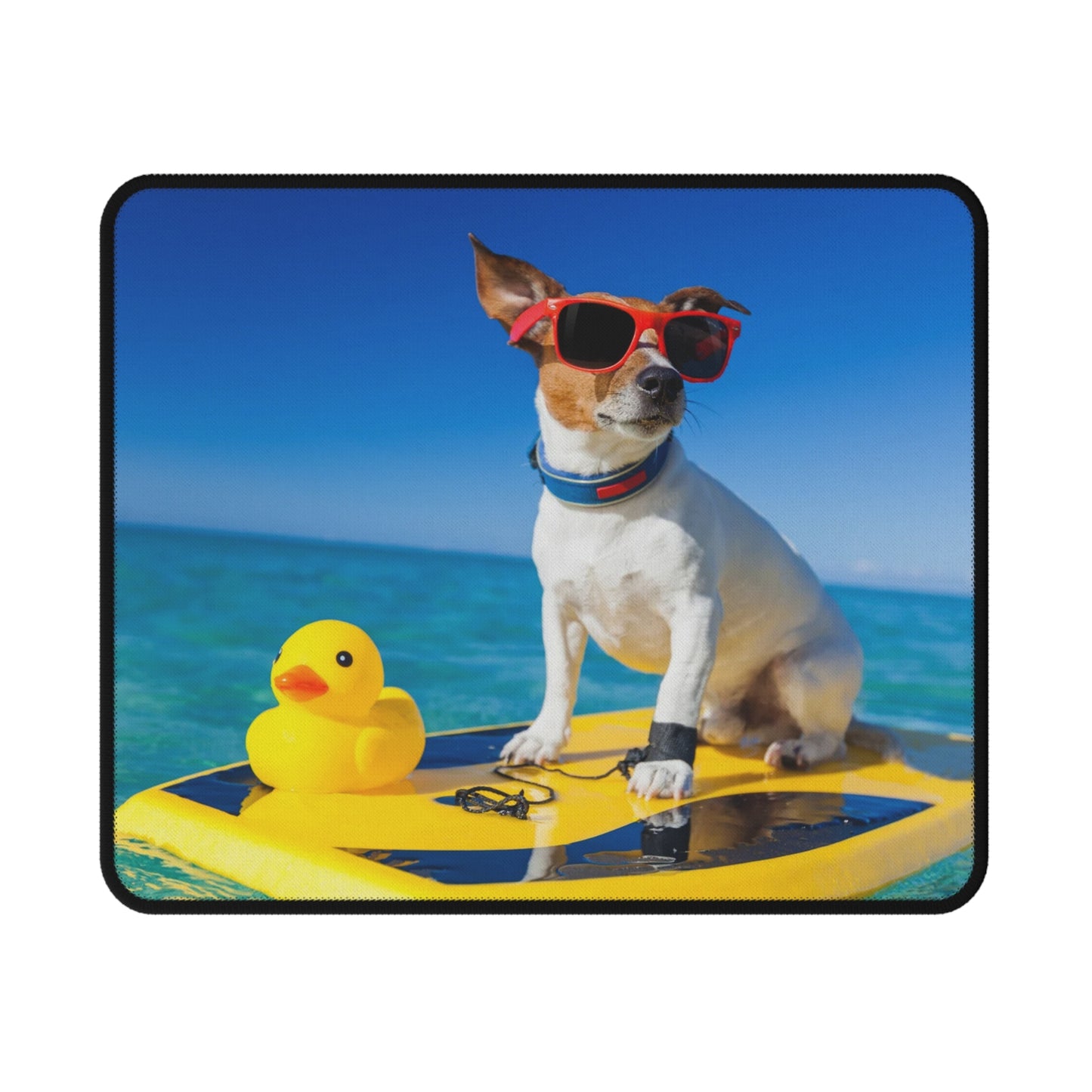 Surfs Up Non-Slip Gaming Mouse Pad, Computer Accessories, Gamer Gift, Desk Decor, Unique Mouse Mat, Animal Lover Gift