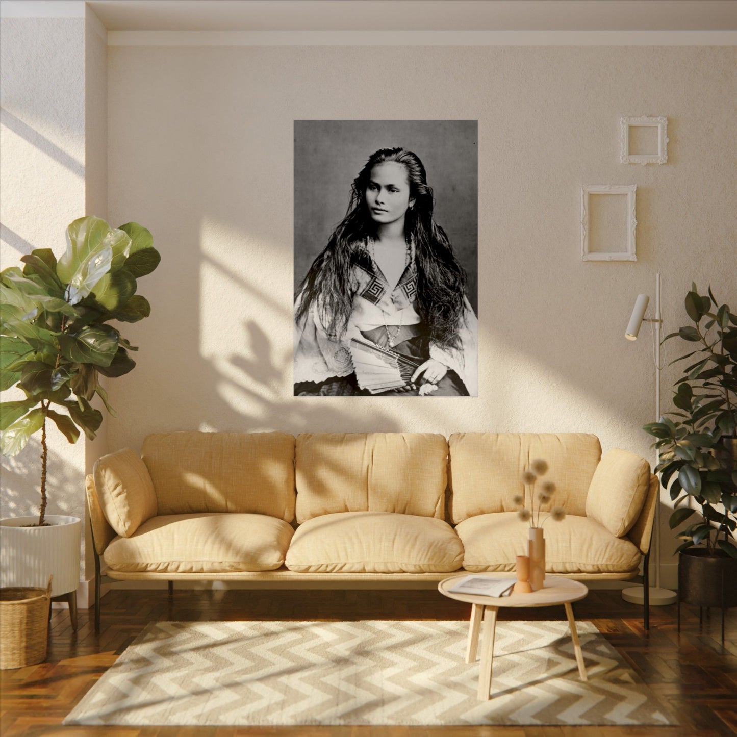 Daughter Of The Nation– Western Textured Watercolor Matte Posters