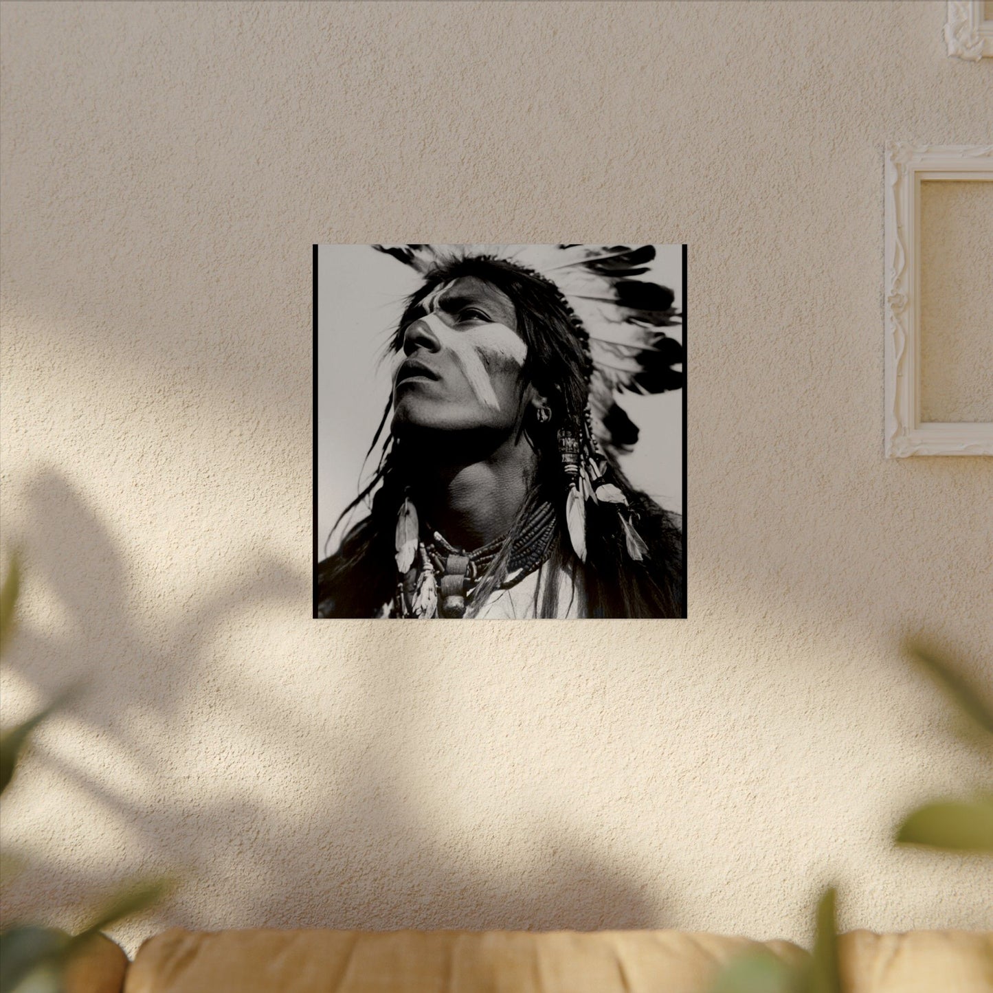 He Who Remembers – Western Textured Watercolor Matte Posters