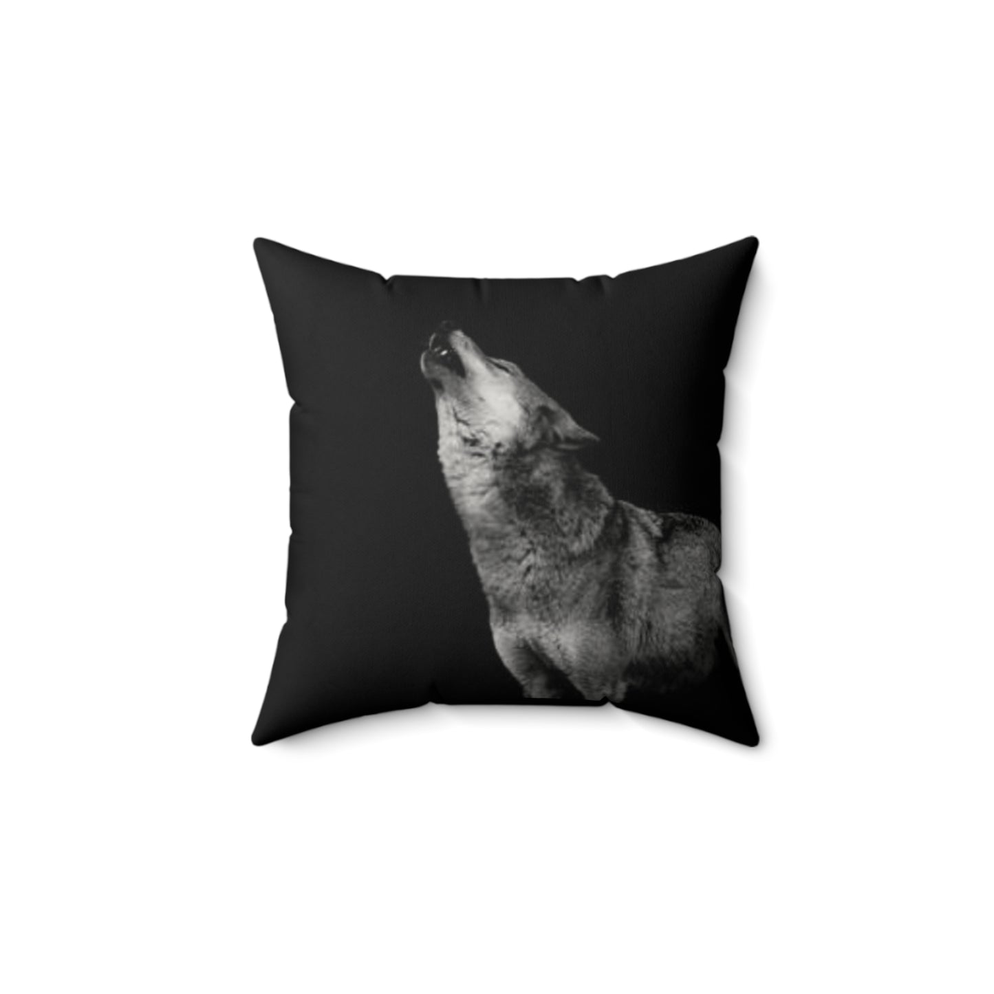 2 In 1 The Warrior & The Wolf Faux Suede Pillow, Cozy Home Decor, Motivational Cushion, Bohemian Bedroom Accessory, Unique Gift Idea, Stay Wild