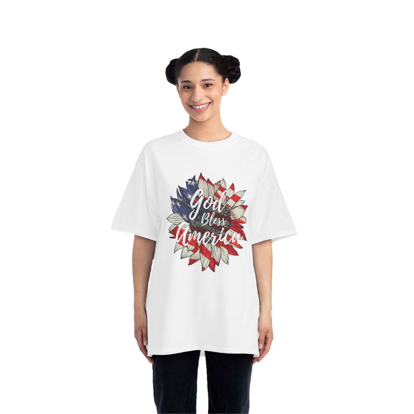 God Bless America Patriotic T-Shirt | America 1776 Design, Fourth of July Shirt, Independence Day Tee, Memorial Day Top, Gift for Veterans