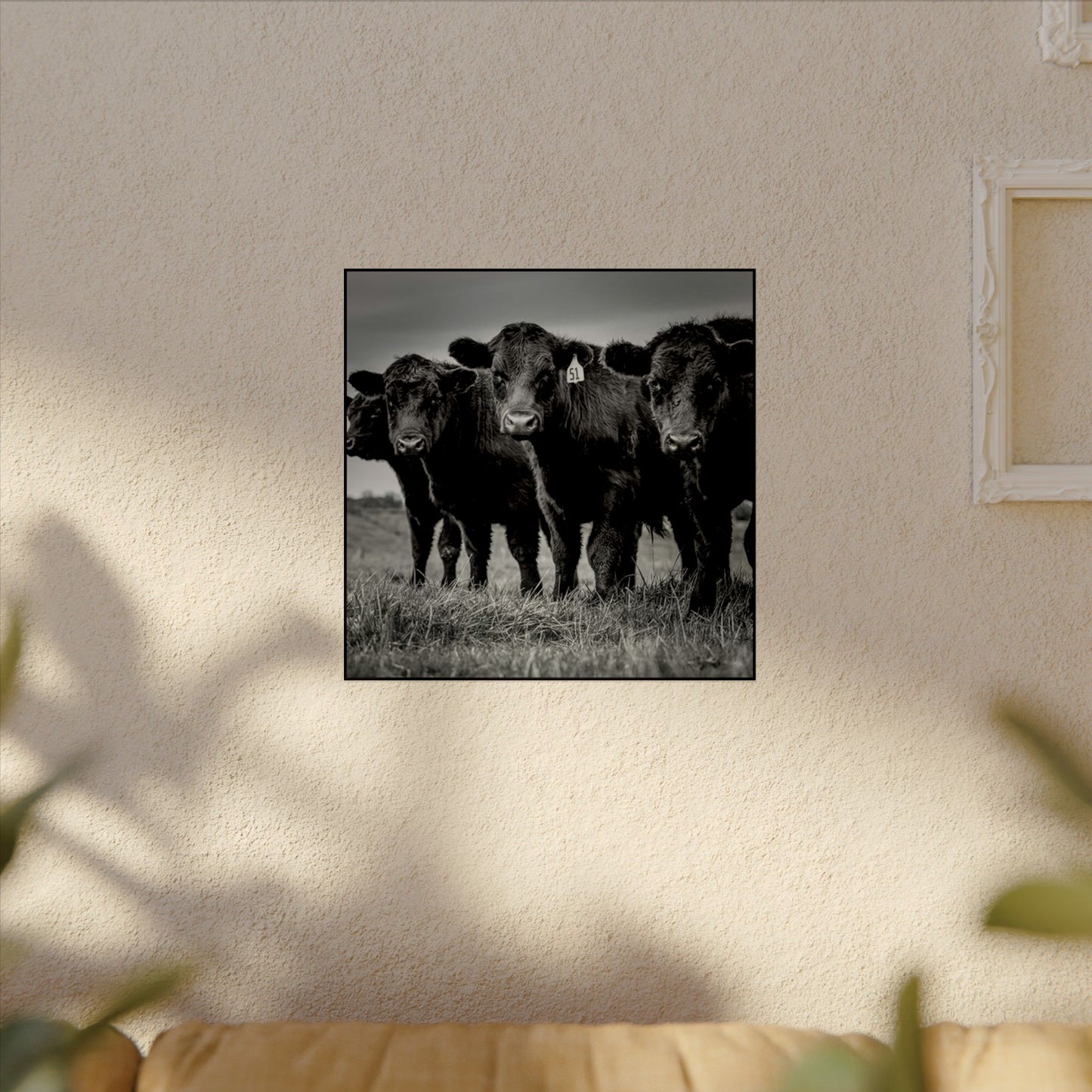 The Grazing Crew – Western Textured Watercolor Matte Posters