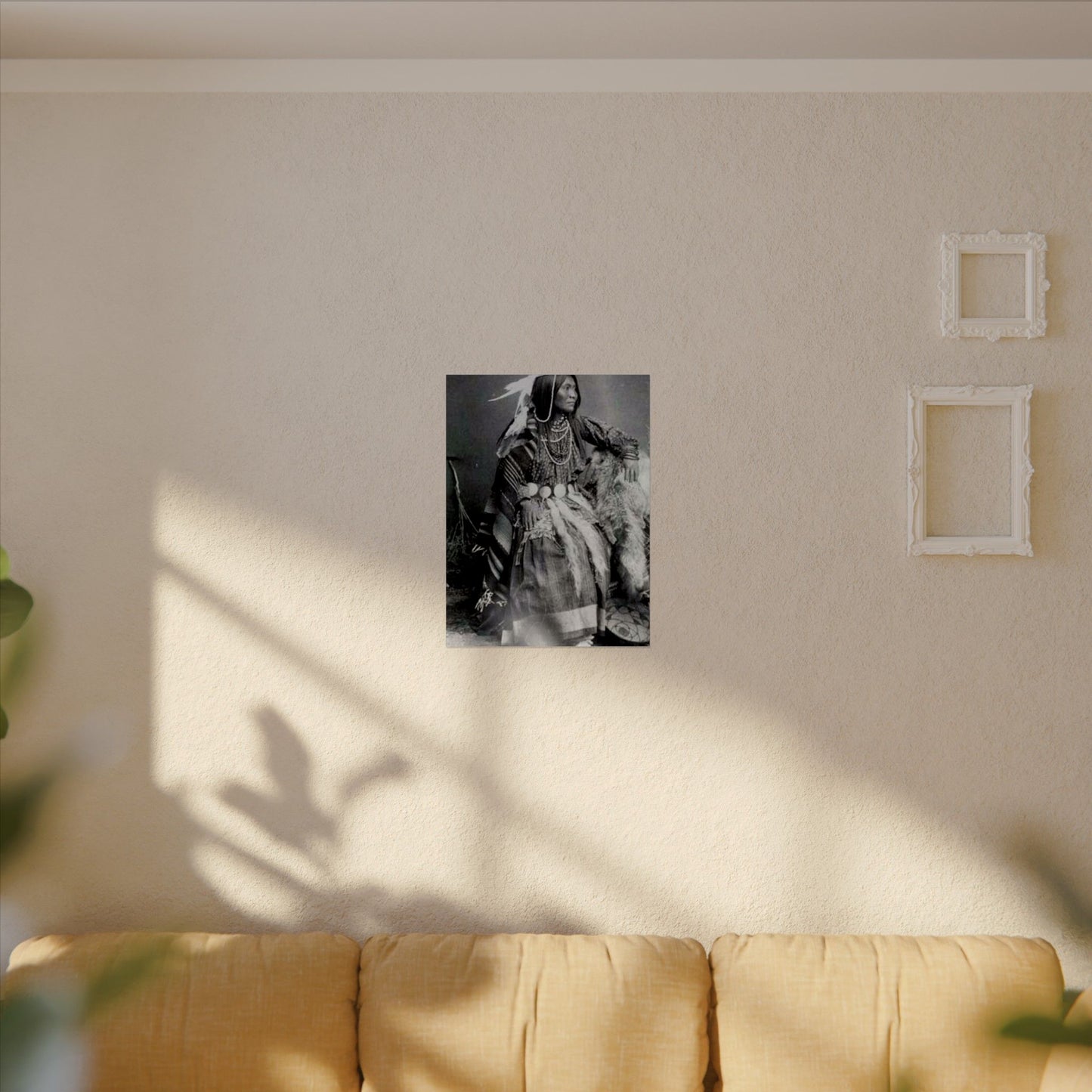 Courage & Strength – Western Textured Watercolor Matte Posters