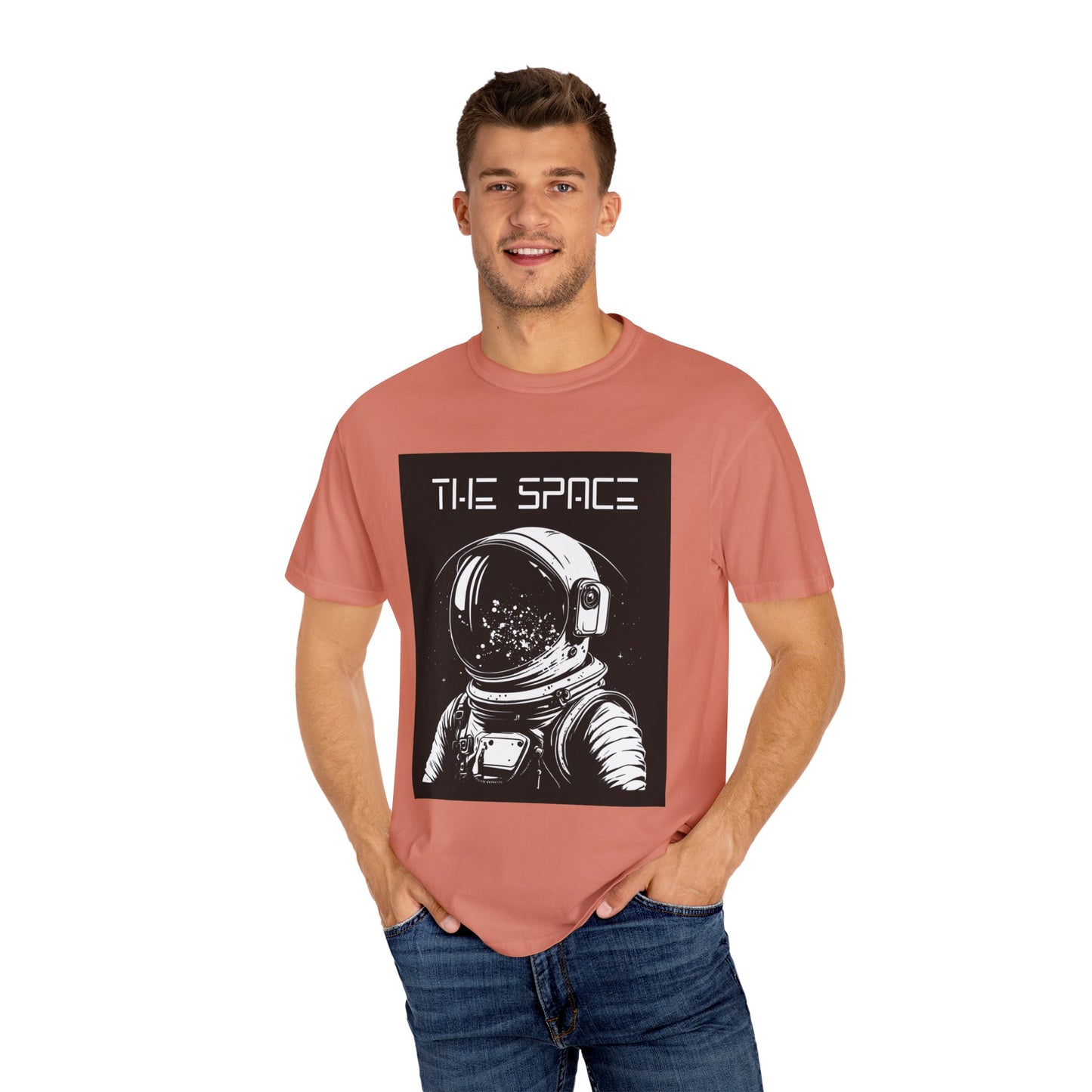 Astronaut Graphic T-Shirt, Space Lover Tee, Unisex Casual Wear, Gift for Astronomy Enthusiasts, Cool Space Art Shirt
